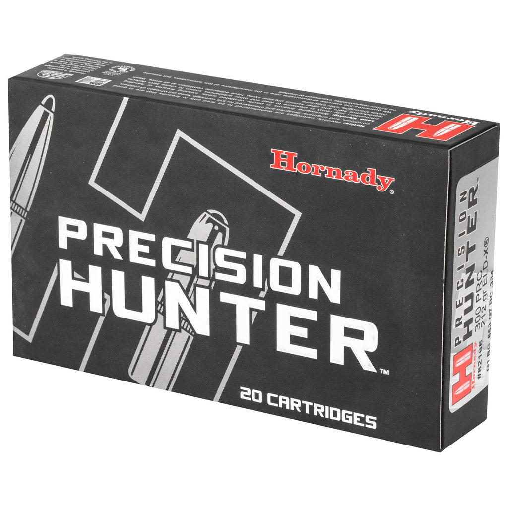 Hornady Precision Hunter 300 PRC ELD-X 212 Grain Bullet – 20 Count Box