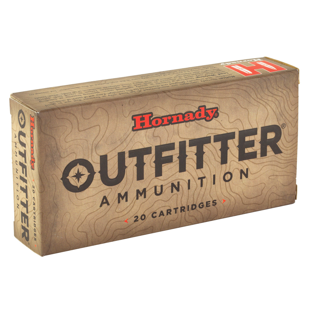 Hornady Outfitter 300 Winchester Short Magnum 180 Grain CX Ammunition, 20 Rounds per Box