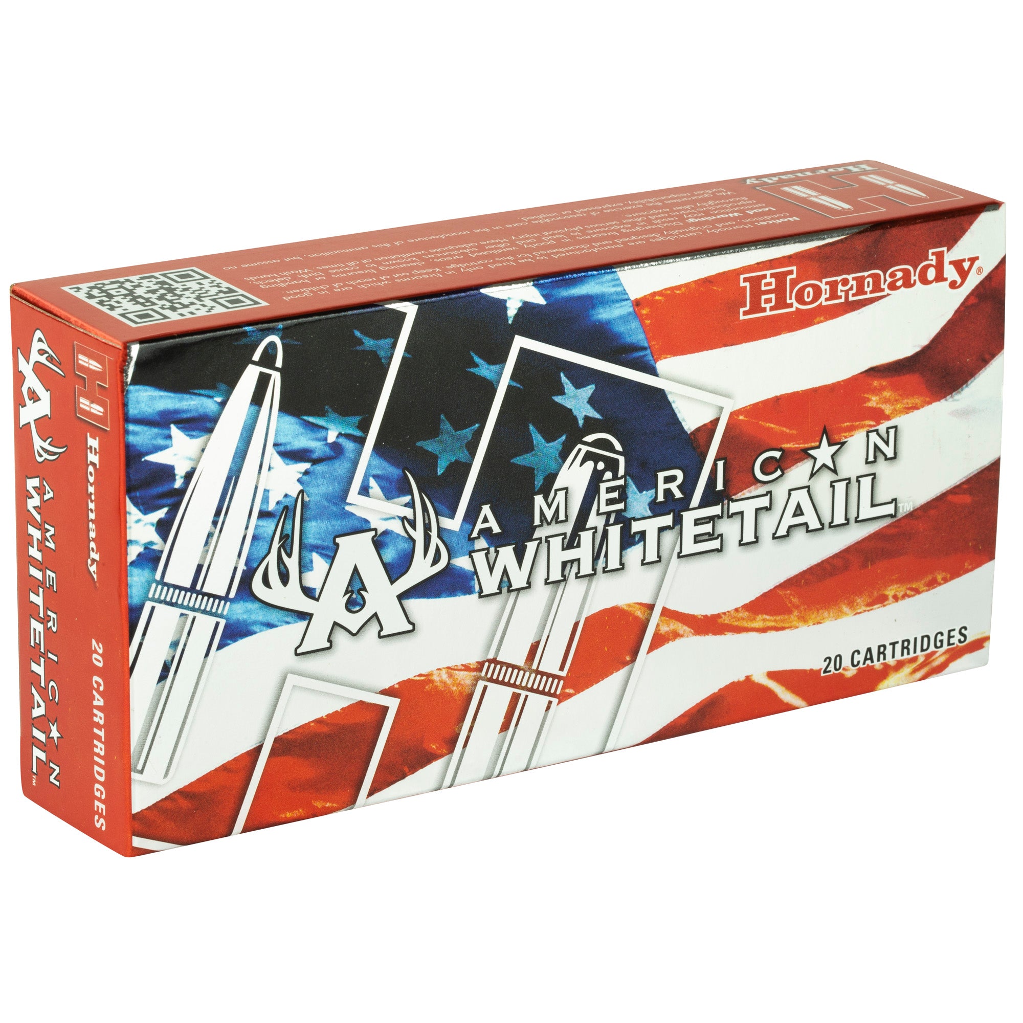 Hornady American Whitetail 300 Winchester Short Magnum 165 Grain InterLock Ammunition – 20 Rounds
