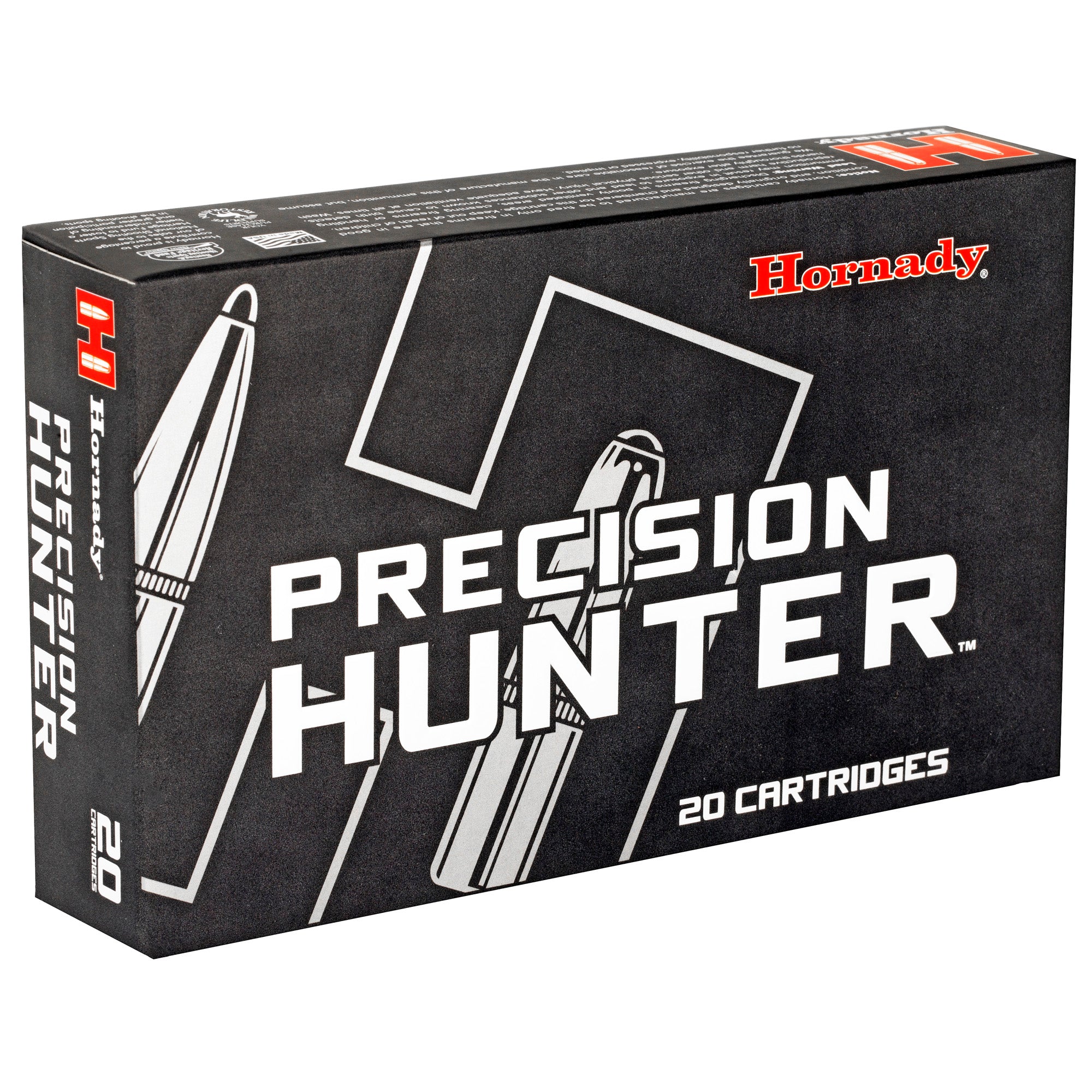 Hornady Precision Hunter 300 Weatherby Magnum 200-Grain ELD-X Ammunition - 20 Rounds per Box