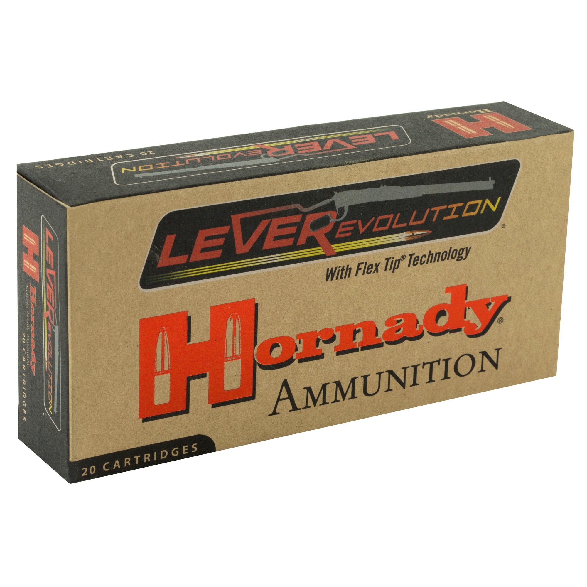 Hornady LeverEvolution 338 Marlin Express 200-Grain FlexTip Ammunition - 20 rounds per box
