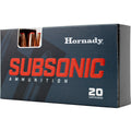 Hornady Subsonic .338 ARC 307-Grain Sub-X Ammunition - 20 Rounds per Box