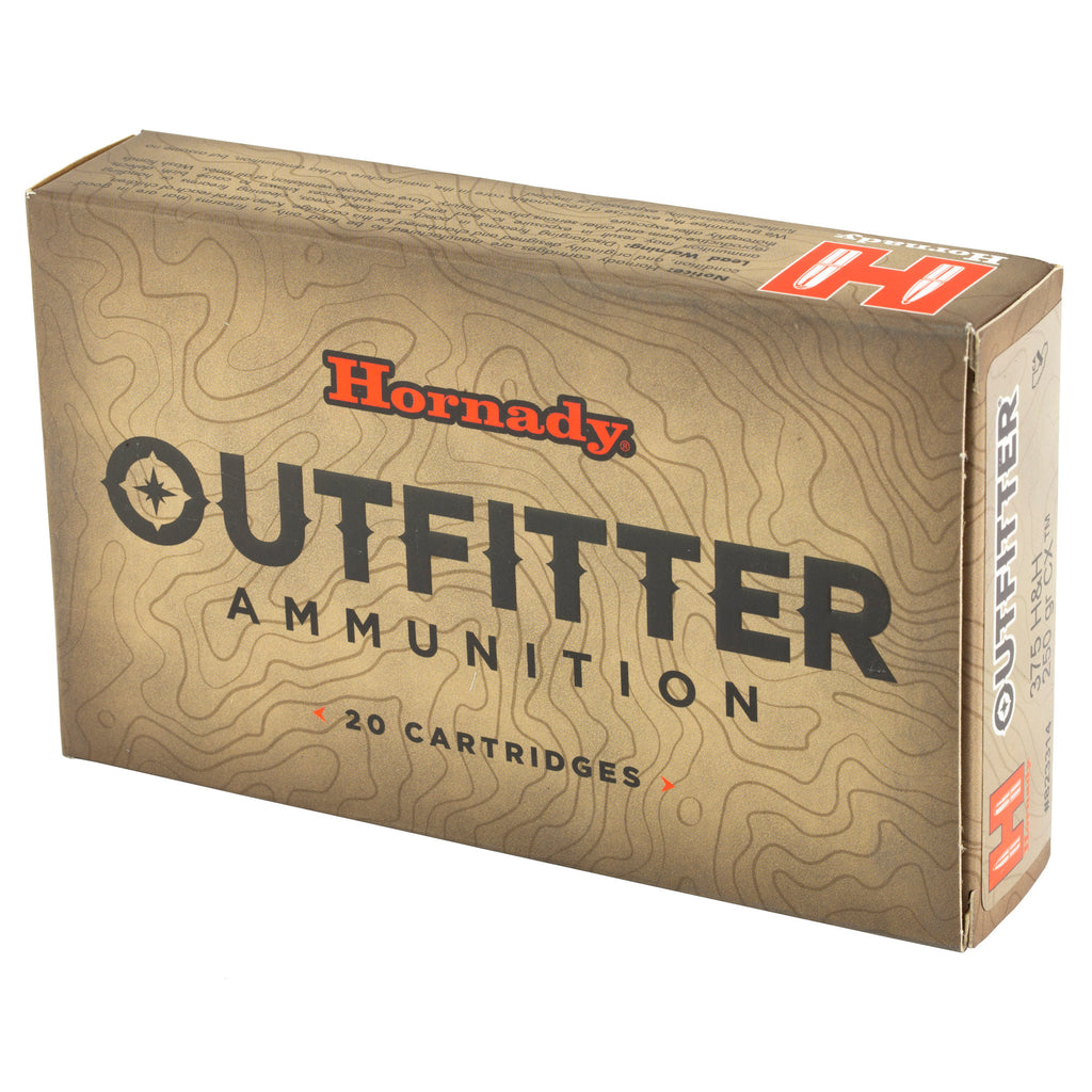 Hornady Outfitter .375 H&H 250-Grain CX Ammunition - 20 Rounds per Box