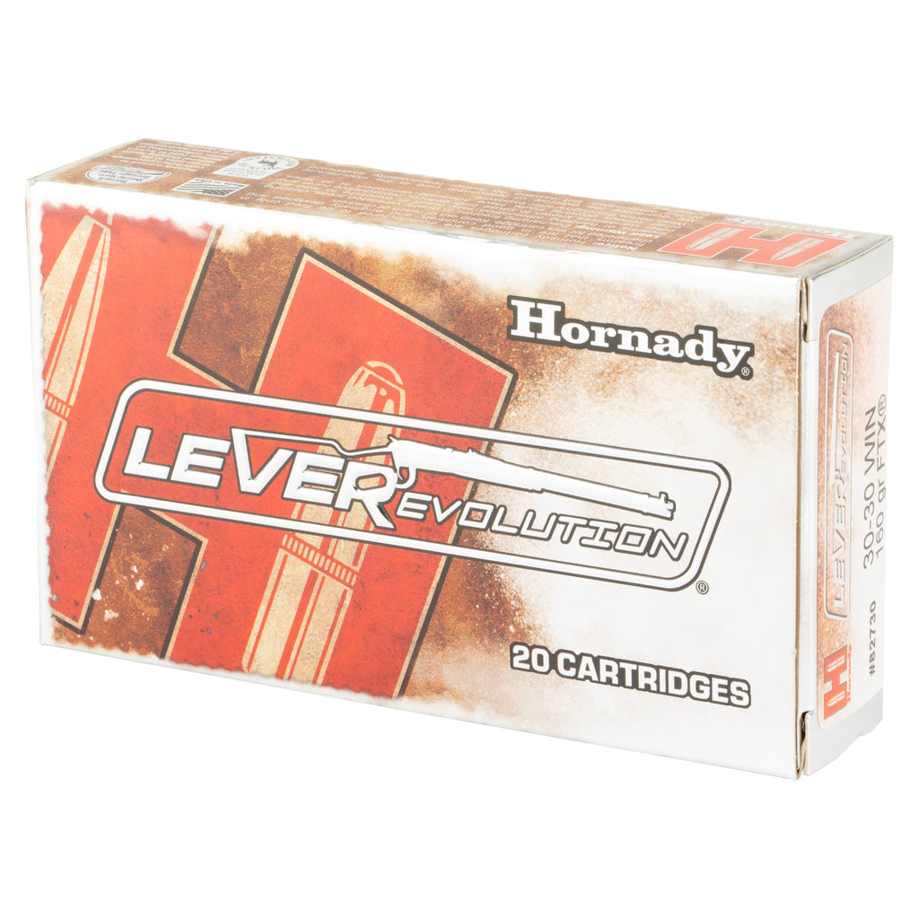 Hornady LeverEvolution 30-30 Winchester 160-Grain FlexTip Ammunition - 20 Rounds per Box