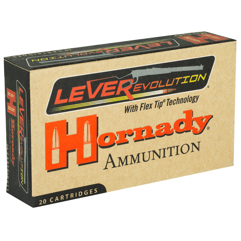 Hornady LeverEvolution 308 Marlin Express 160 Grain FlexTip Ammunition - 20 Rounds