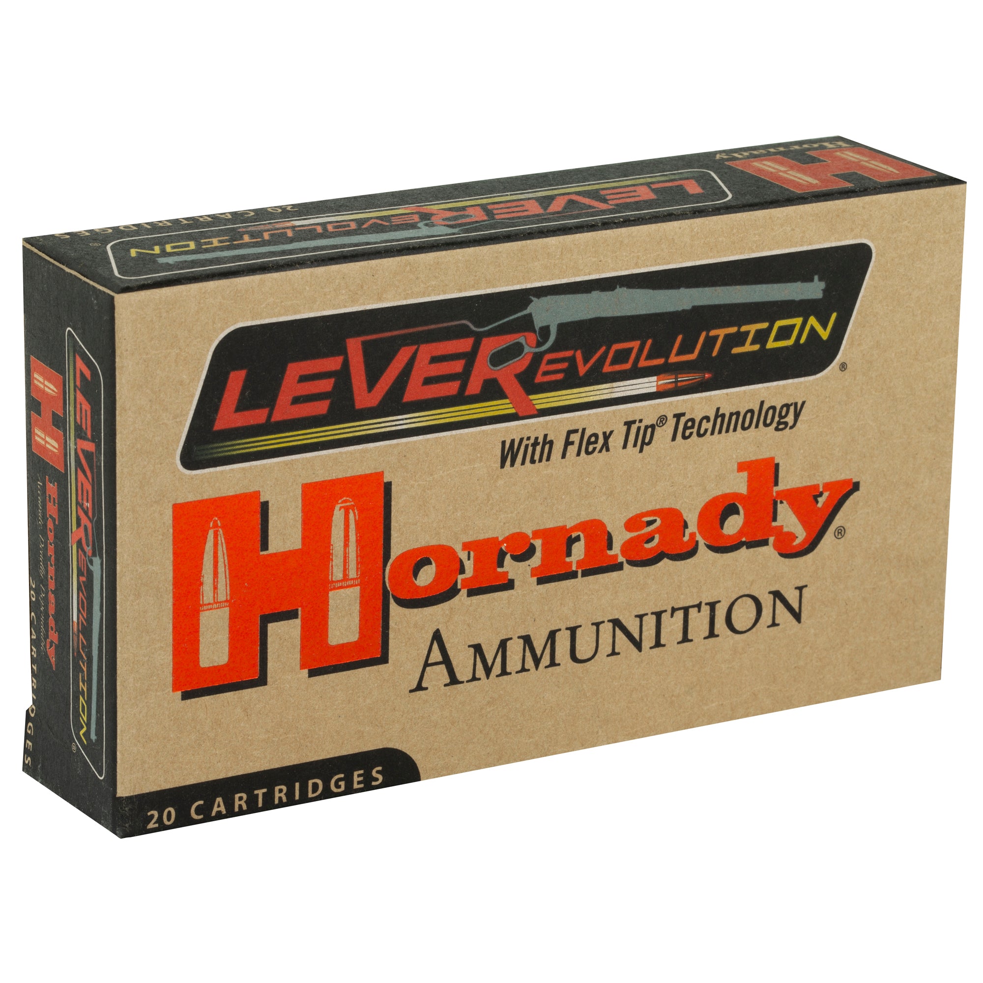 Hornady LeverEvolution 35 Remington 200-Grain FlexTip Ammo - 20 Rounds per Box