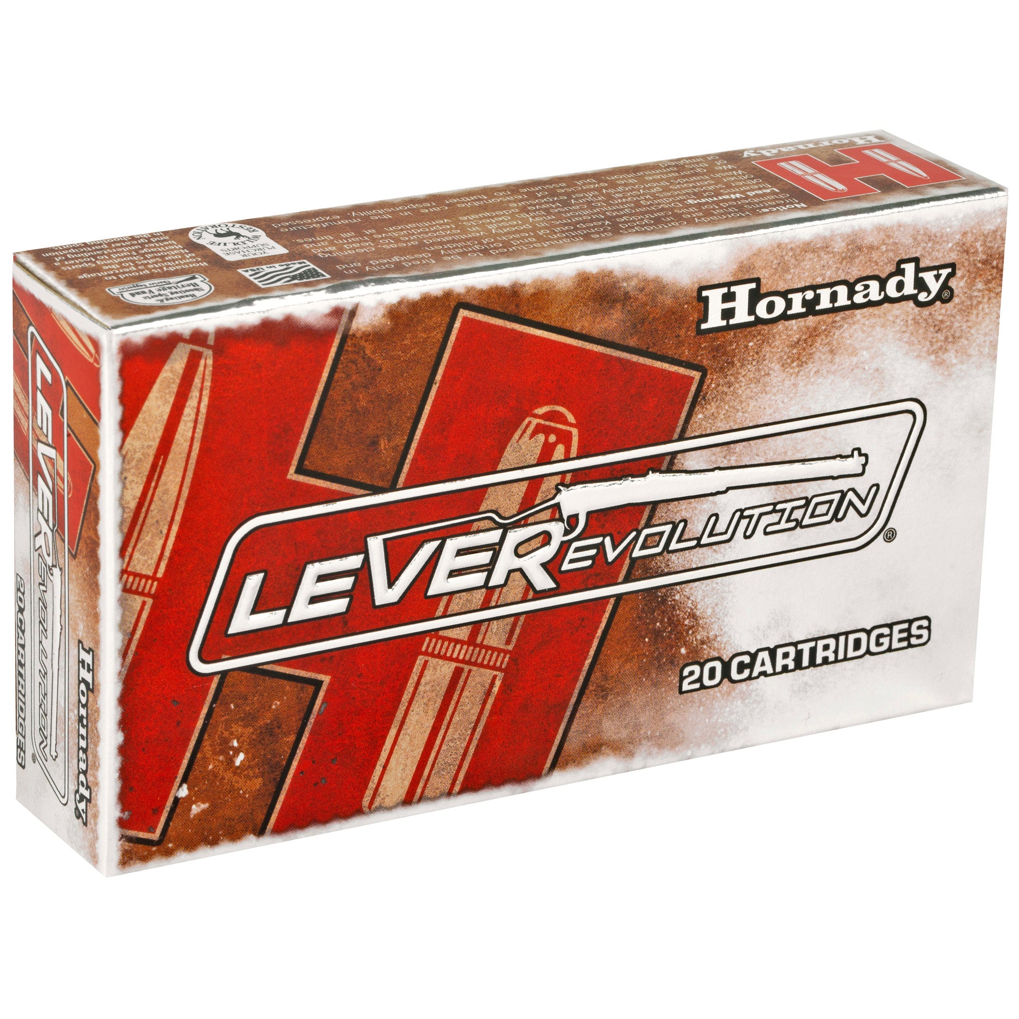 Hornady LeverEvolution FlexTip Ammunition for 25-35 Winchester, 110 Grain, Box of 20