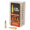 Hornady Varmint Express 17 Hornady Mach 2 17-Grain V-Max Ammunition, 50 Rounds per Box