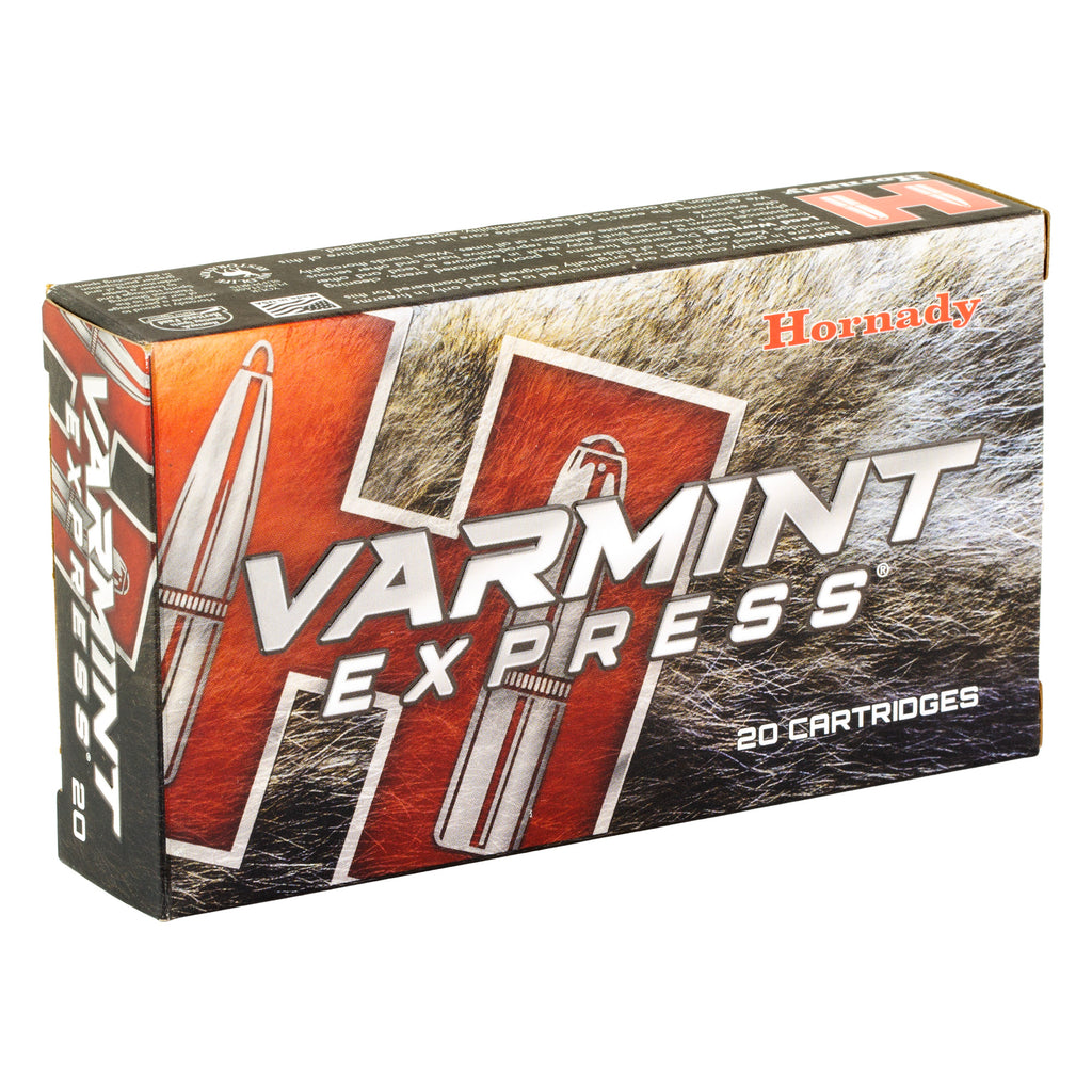 Hornady Varmint Express .220 Swift 55 Grain V-Max Ammunition (20 Rounds)