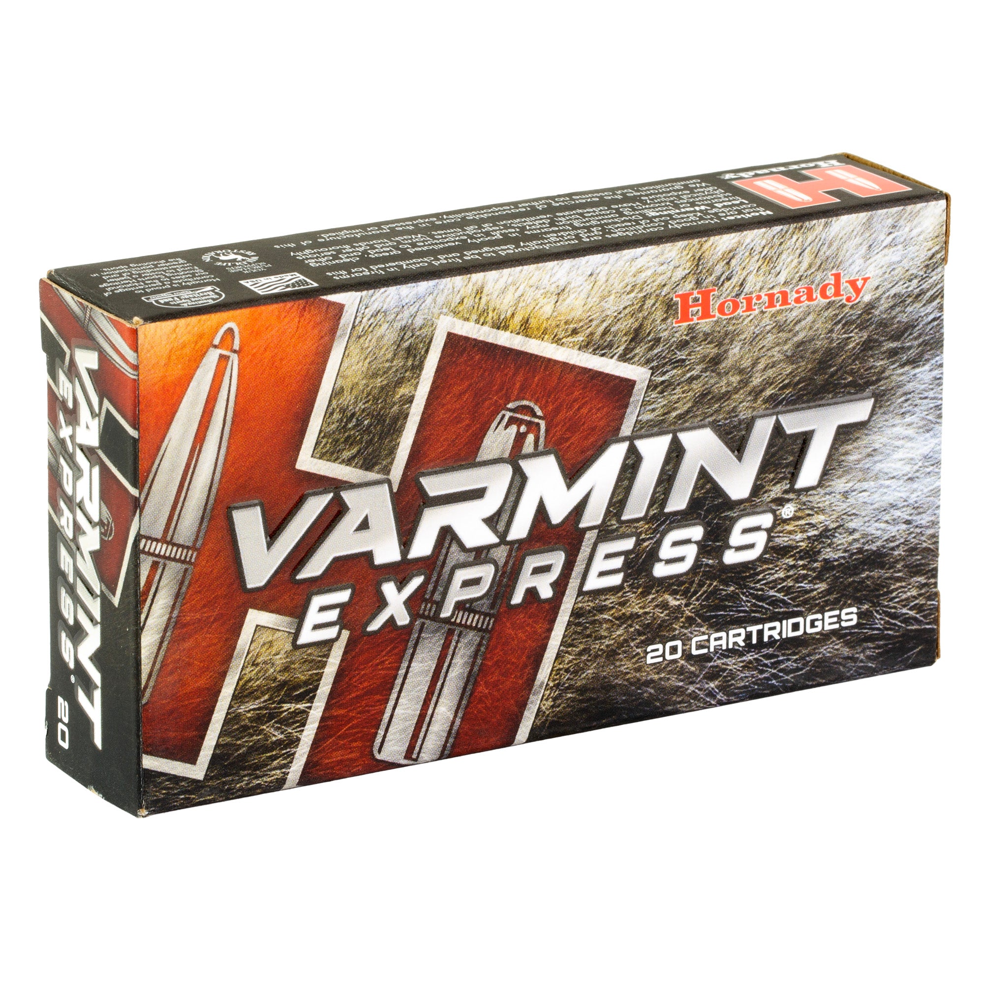 Hornady Varmint Express .223 Remington 55 Grain V-Max Ammunition - 20 Rounds