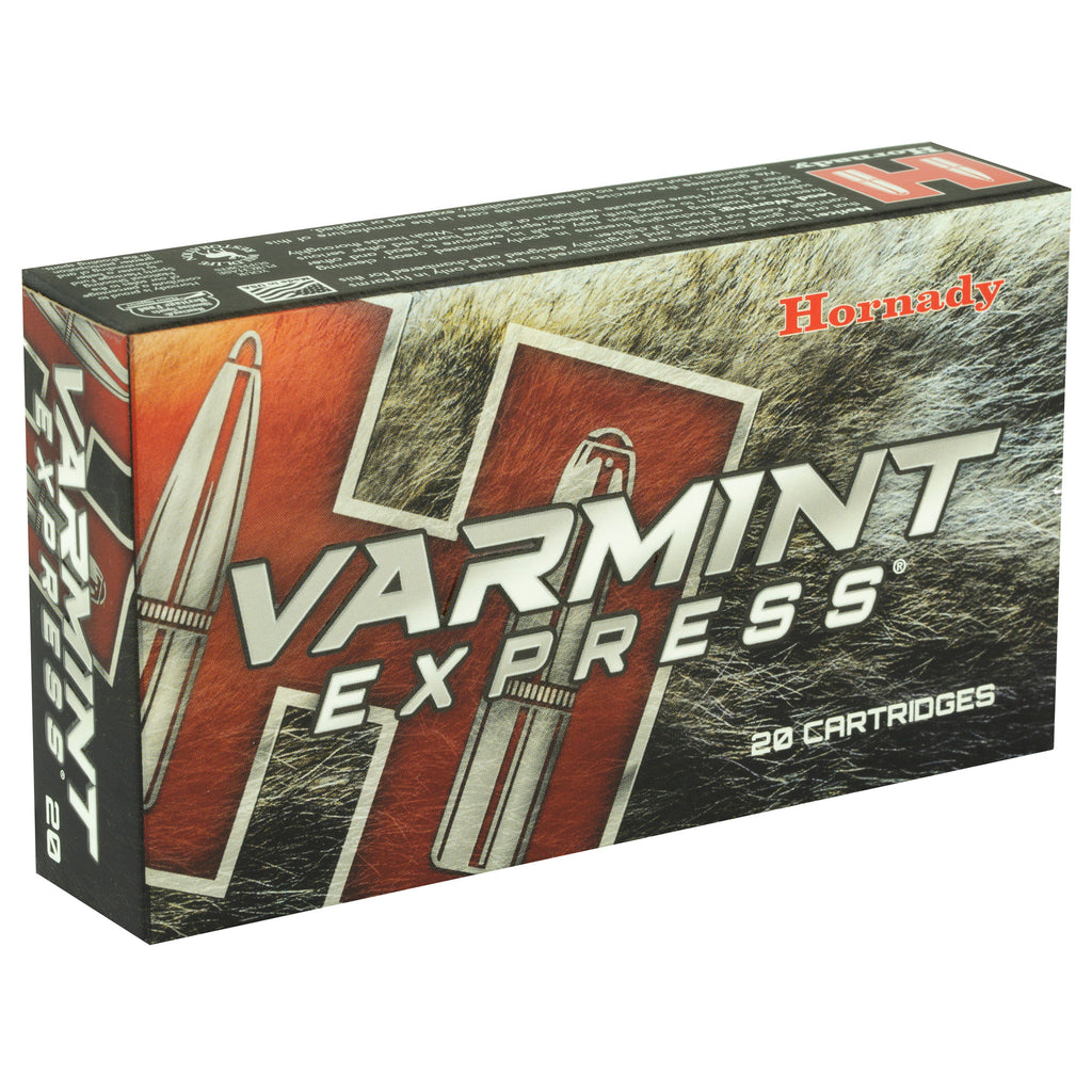 Hornady Varmint Express 22-250 Remington 50 Grain V-Max Ammunition - 20 Rounds per Box