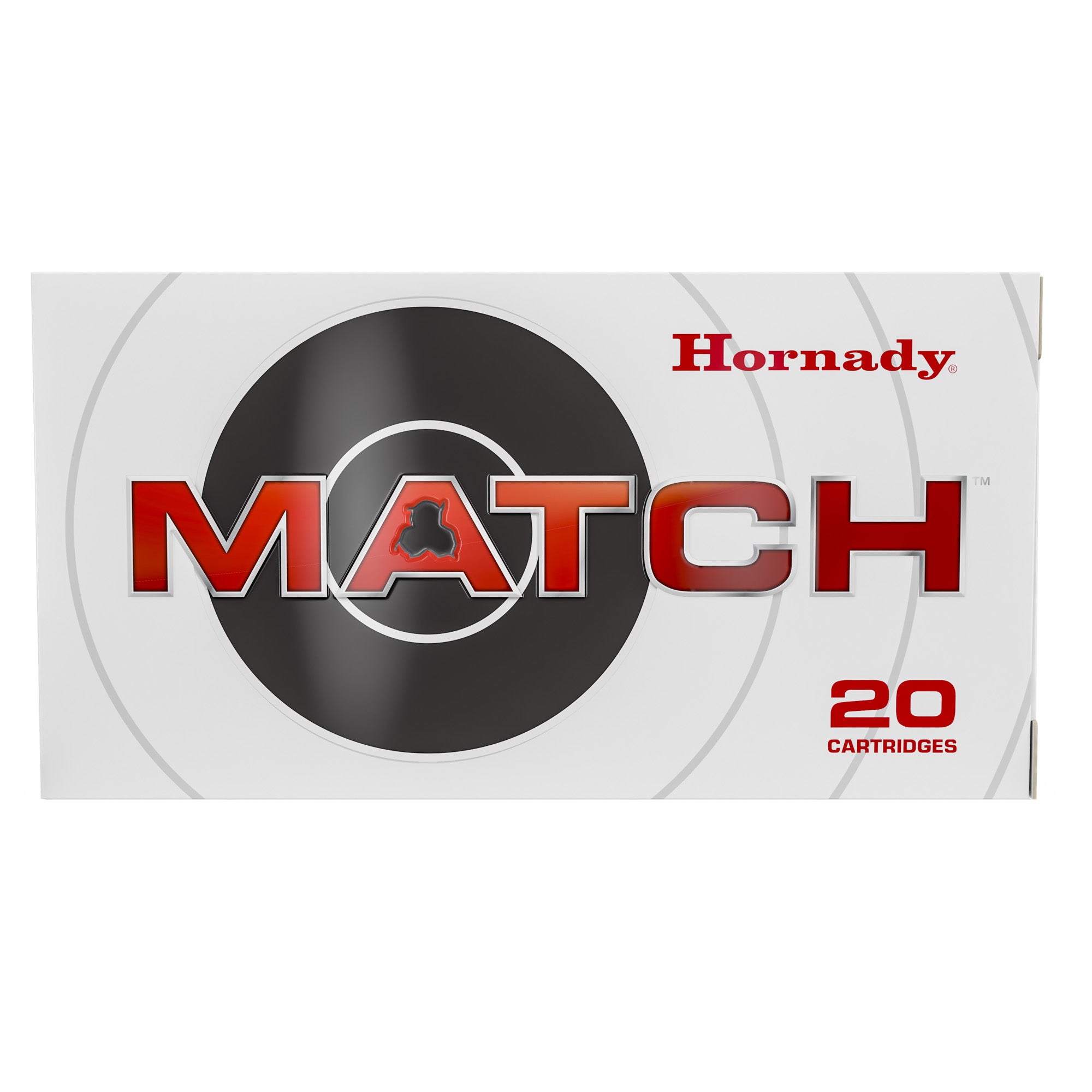 Hornady Match 22 Creedmoor ELD Match 80 Grain Ammunition (20 Rounds per Box, 200 Cases)