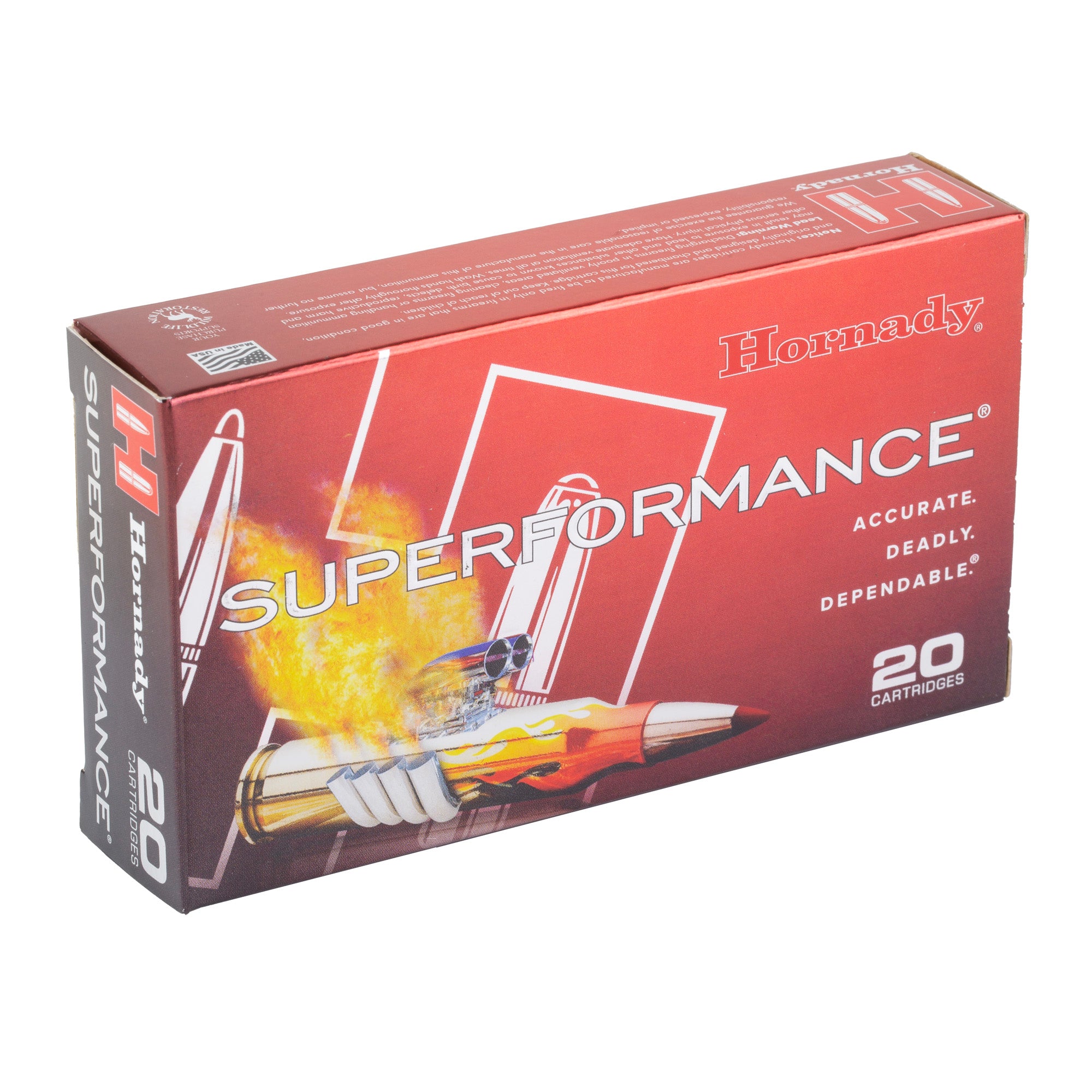 Hornady Superformance CX 22 Creedmoor 65 Grain Ammunition - 20 Rounds per Box