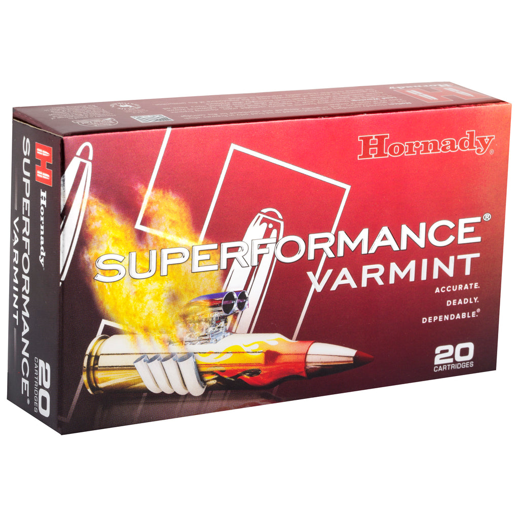 Hornady Superformance Varmint .243 Winchester 75-Grain V-Max Ammunition (20 Rounds)