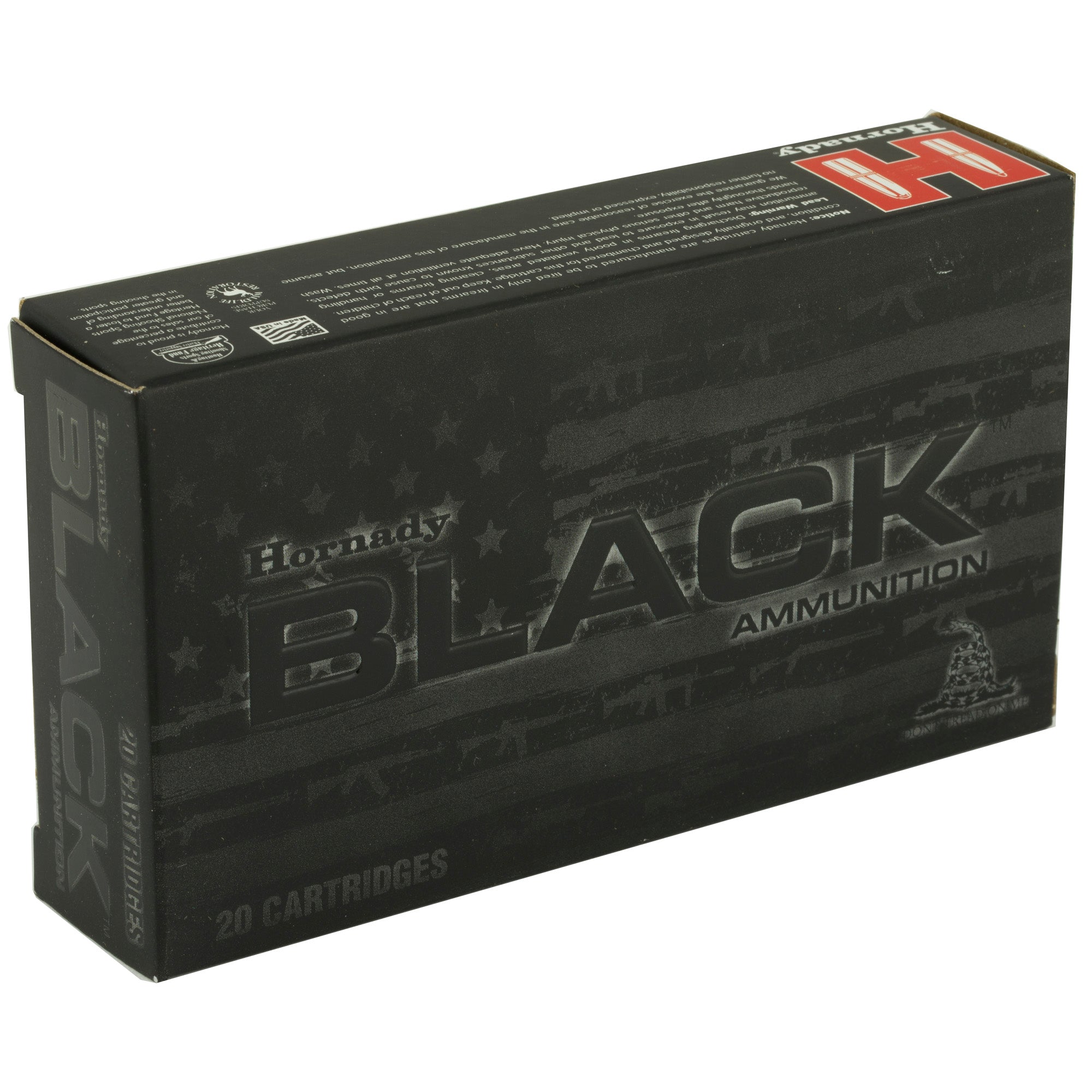 Hornady Black 6.8 SPC 110 Grain V-Max Ammunition - Reliable Hunting and Tactical Load