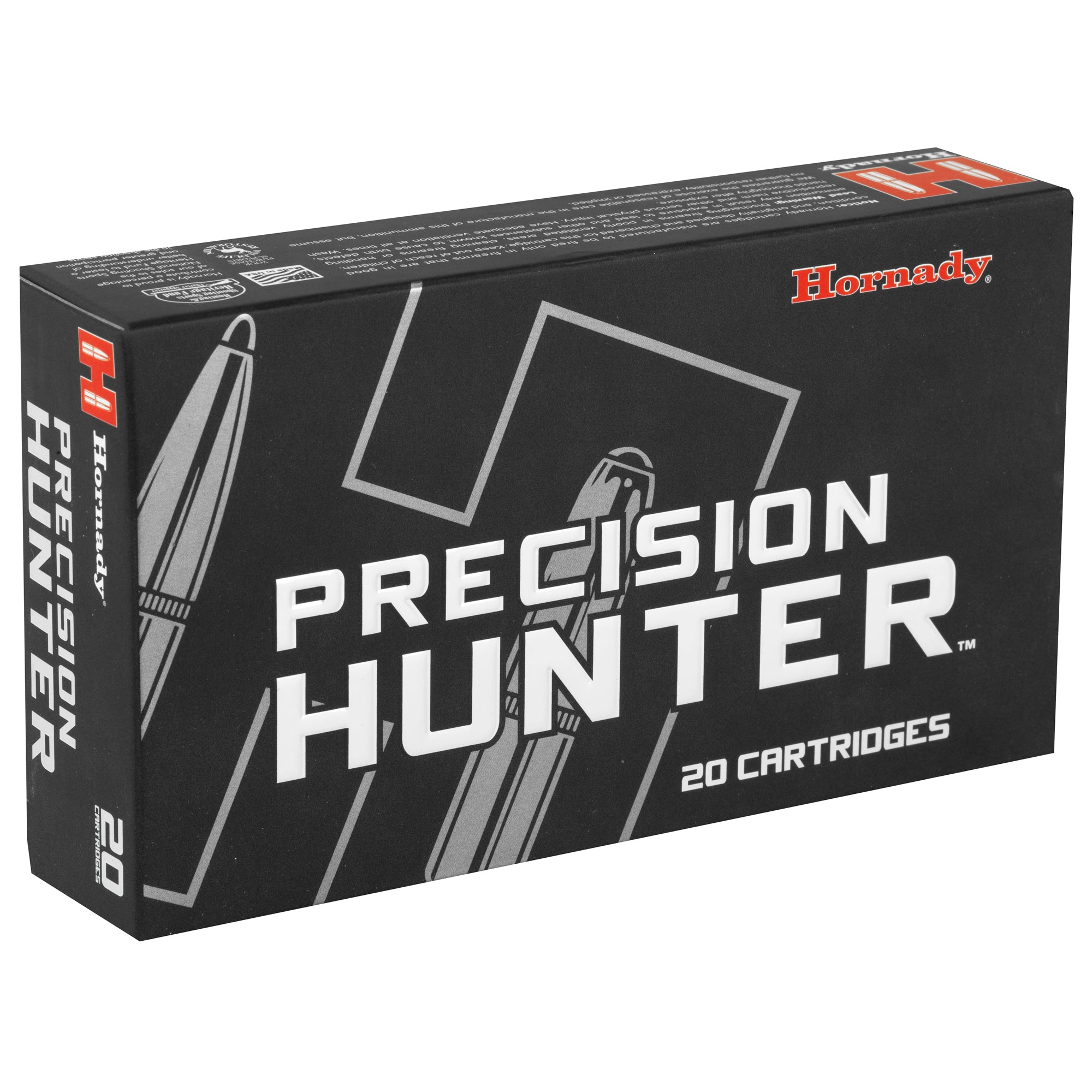 Hornady Precision Hunter 7mm-08 Remington 150 Grain ELD-X Ammunition – Match-Accurate Hunting Loads