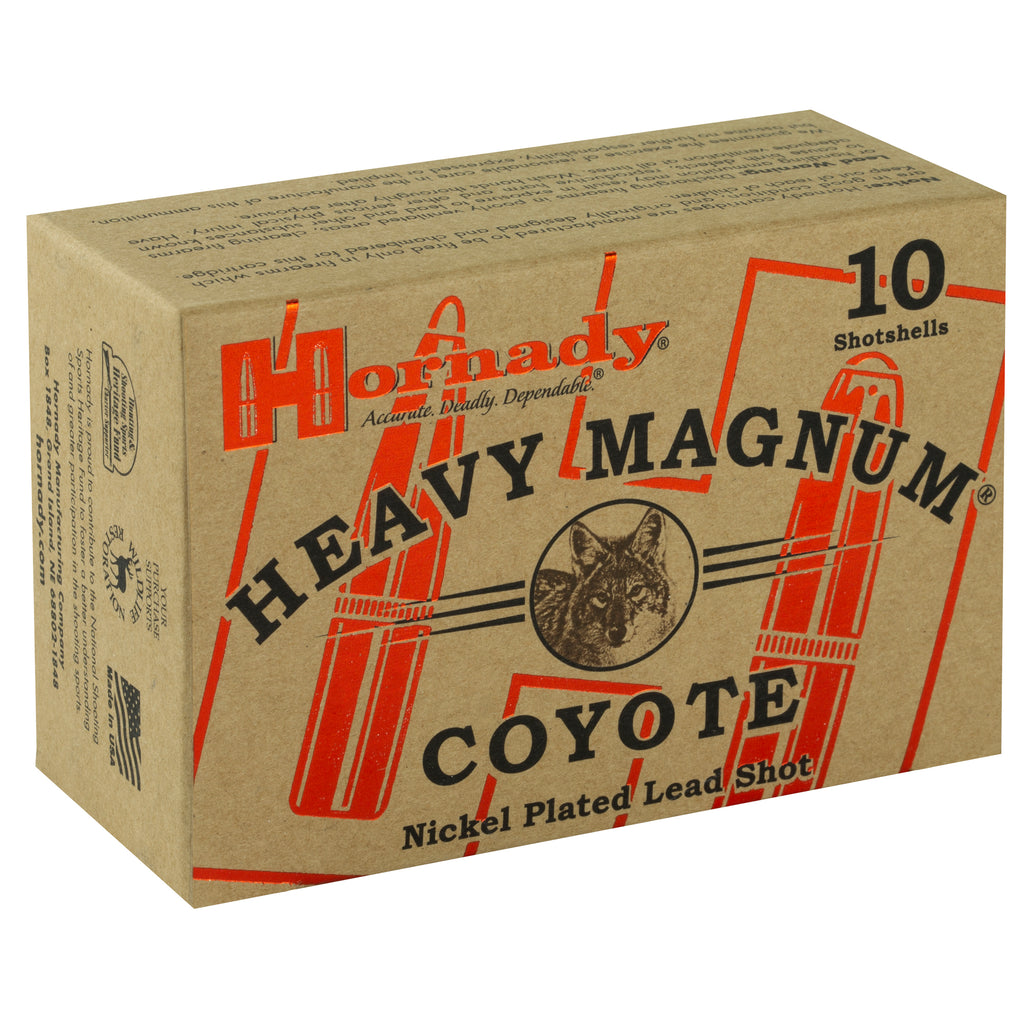 Hornady Heavy Magnum 12 Gauge 3-Inch Buckshot, 00 Buck, 10 Rounds per Box