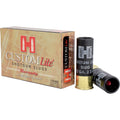 Hornady Custom Lite 12 Gauge 2.75-Inch FTX Slug - 300 Grain, Reduced Recoil for Deer Hunting