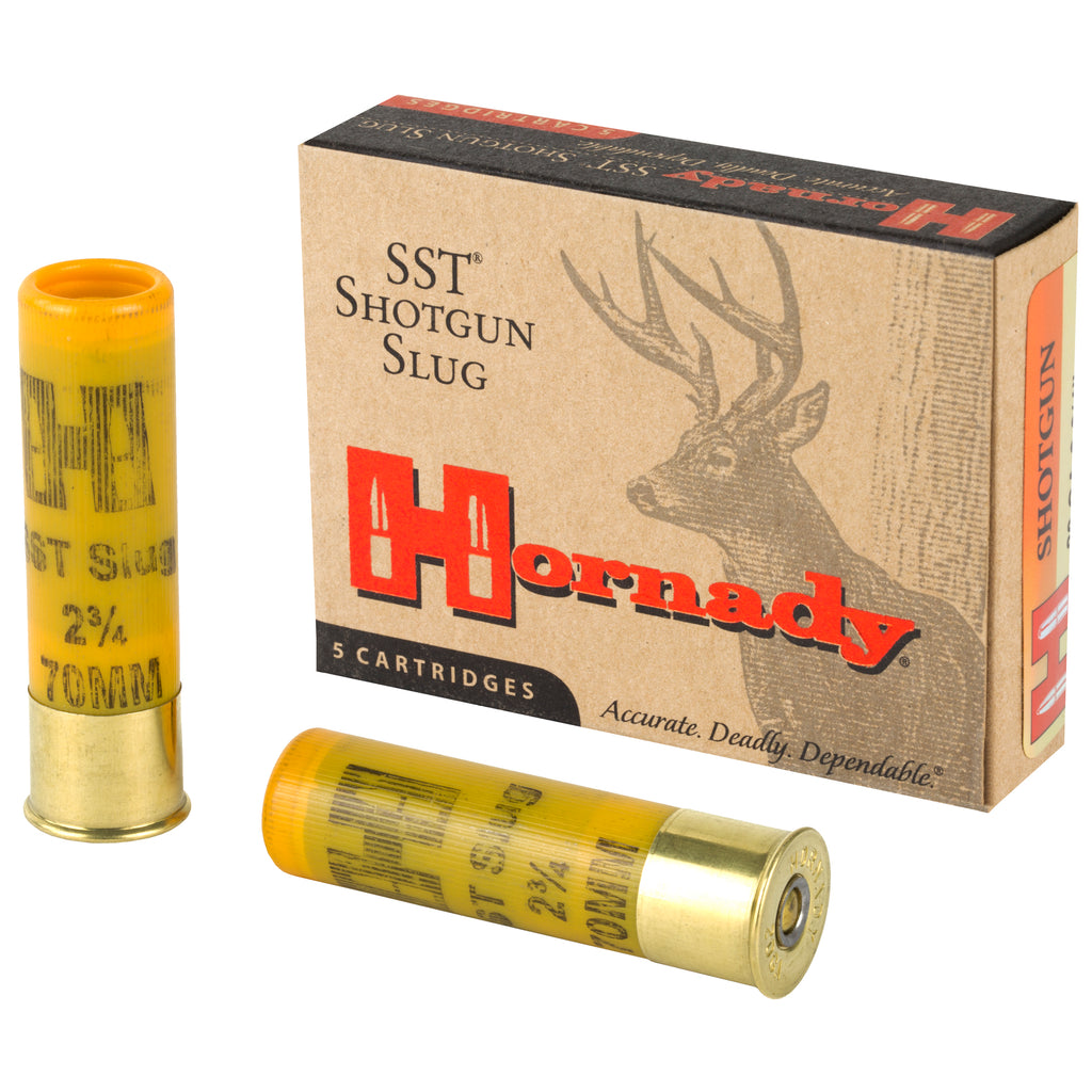 Hornady FTX Shotgun Slug for 20 Gauge 2.75 Inch Rifled Barrels (5 Pack)