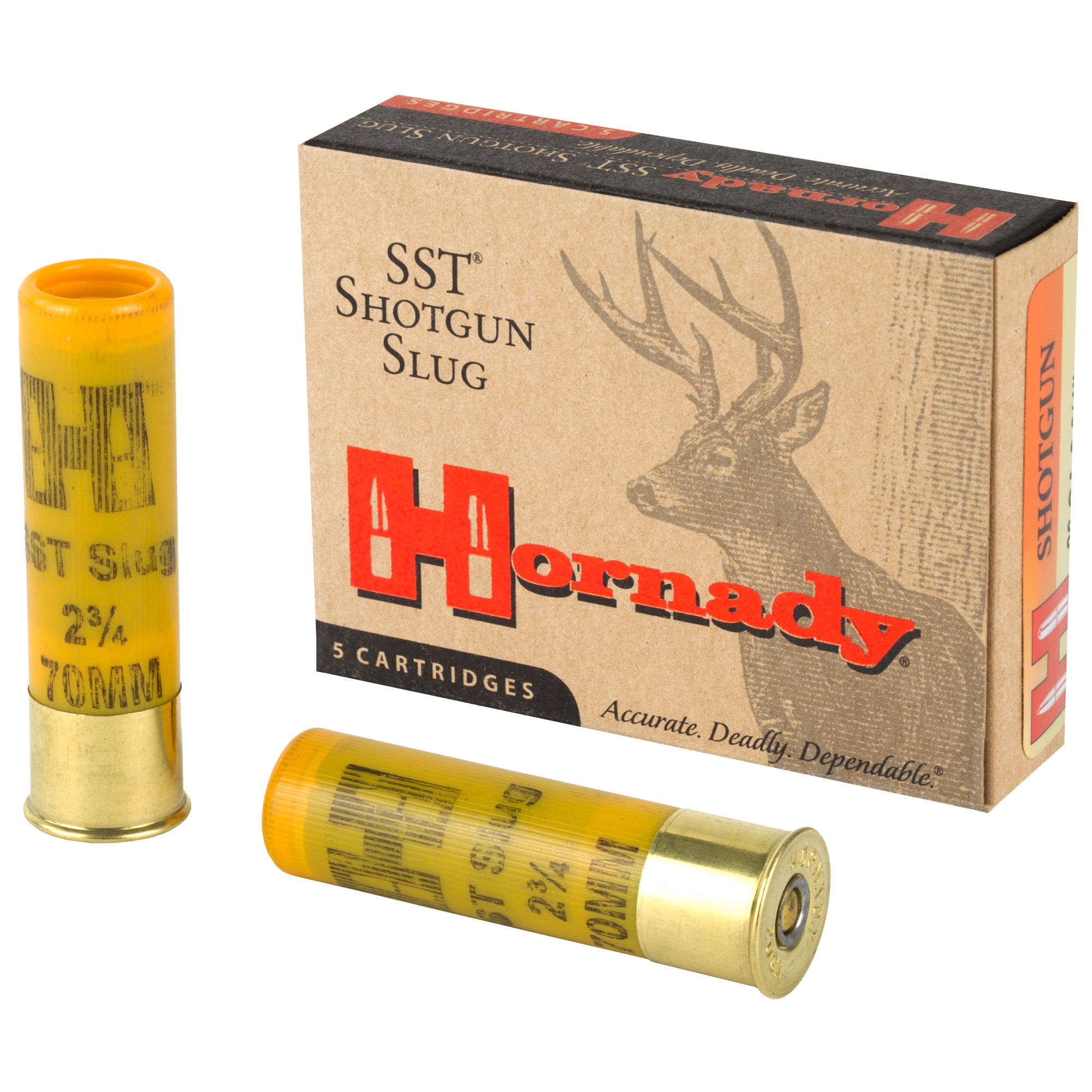 Hornady FTX Shotgun Slug for 20 Gauge 2.75 Inch Rifled Barrels (5 Pack)