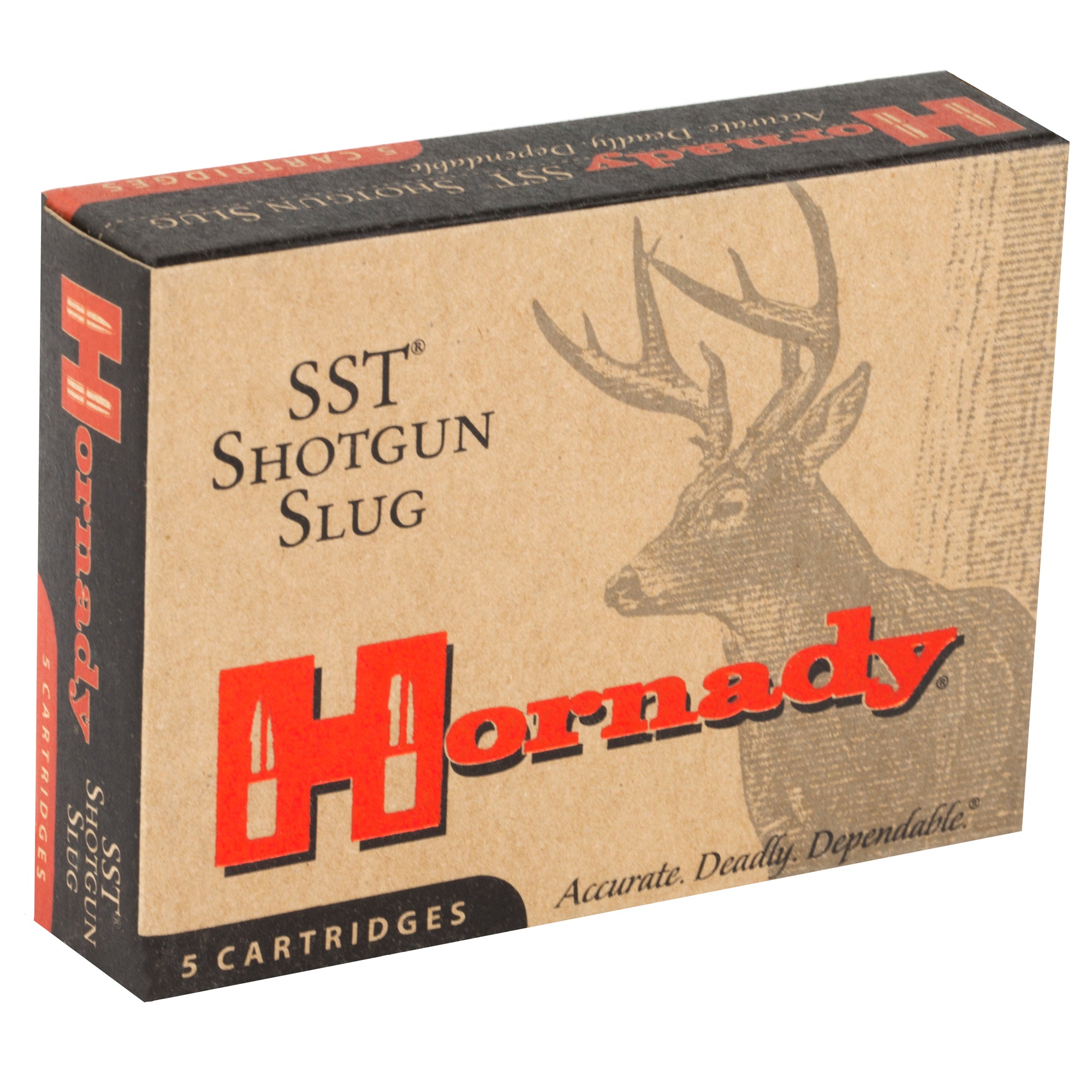 Hornady FTX Shotgun Slug for 20 Gauge 2.75 Inch Rifled Barrels (5 Pack)