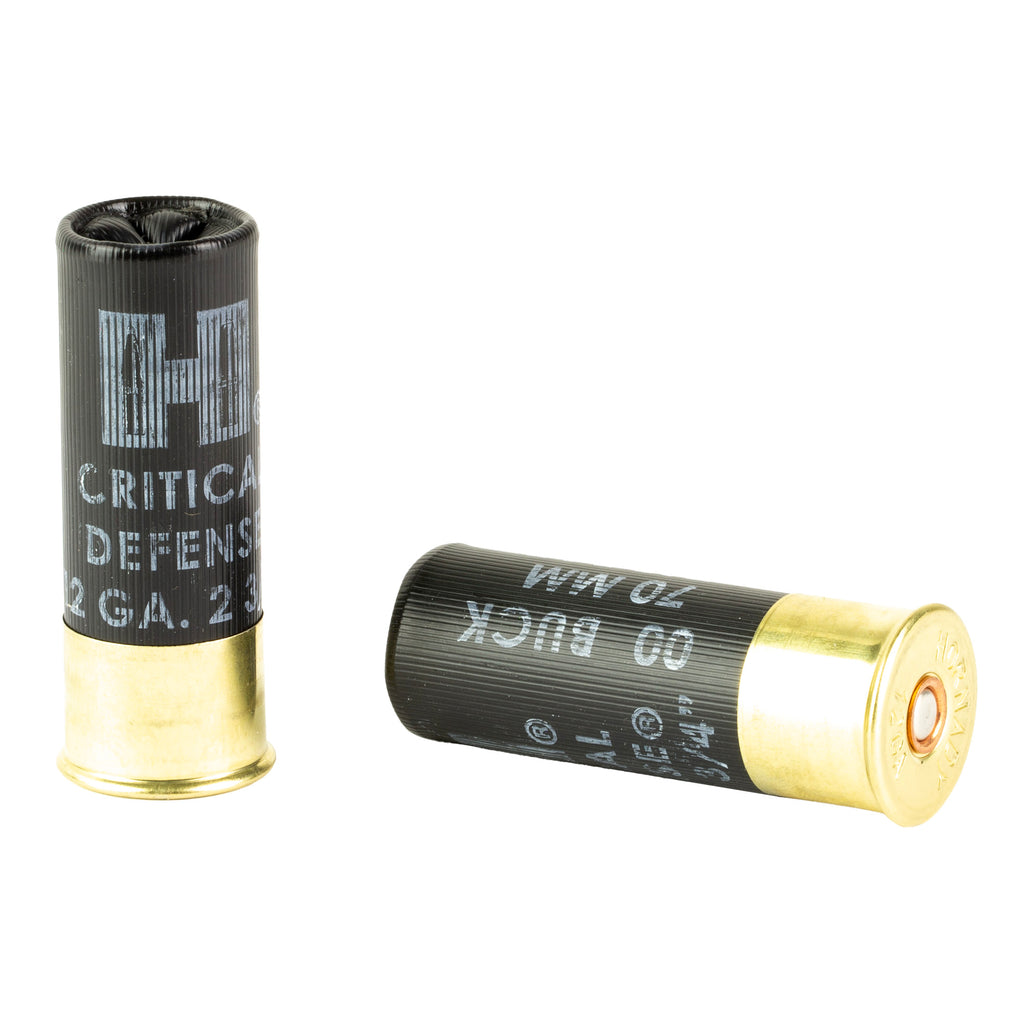 Hornady Critical Defense 12 Gauge 00 Buckshot Ammunition - 10 Rounds per Box