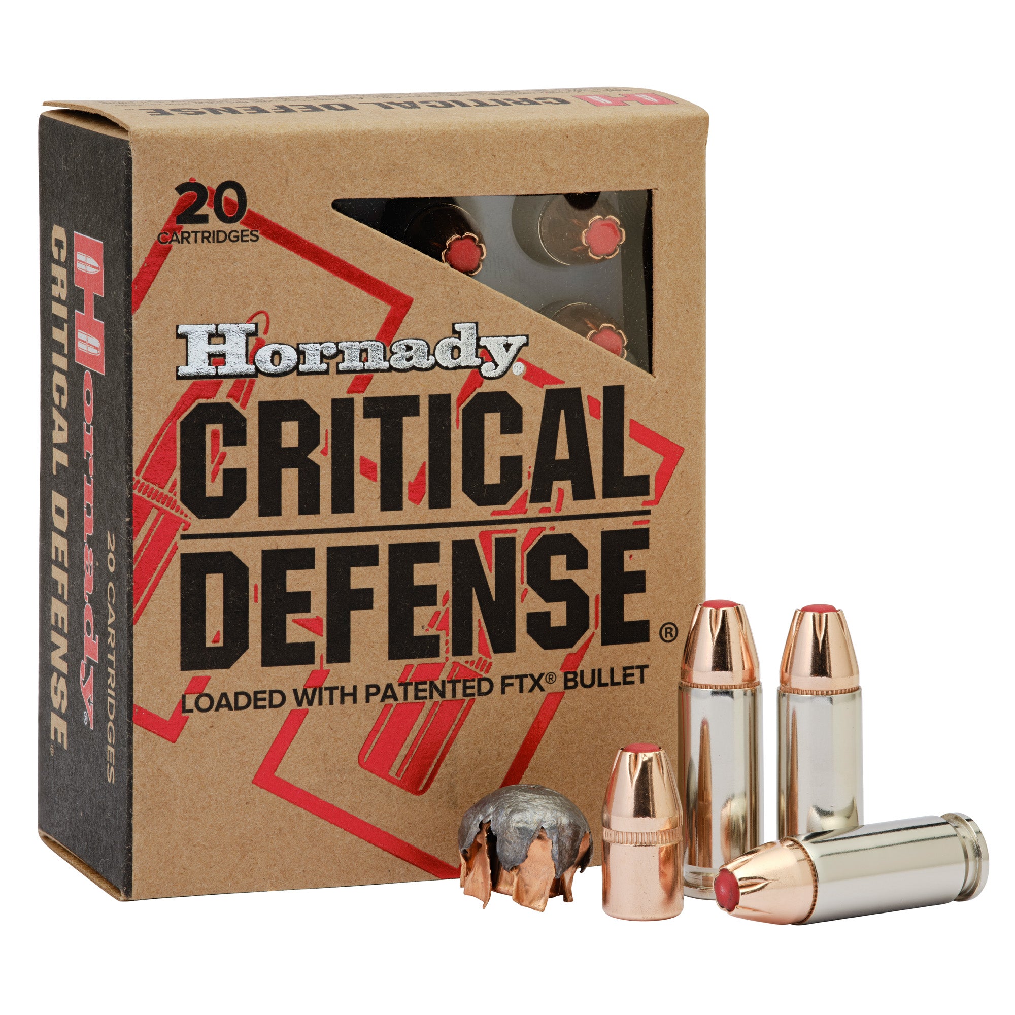 Hornady Critical Defense 30 Super Carry 100 Grain FlexTip Pistol Ammunition (20 Rounds)