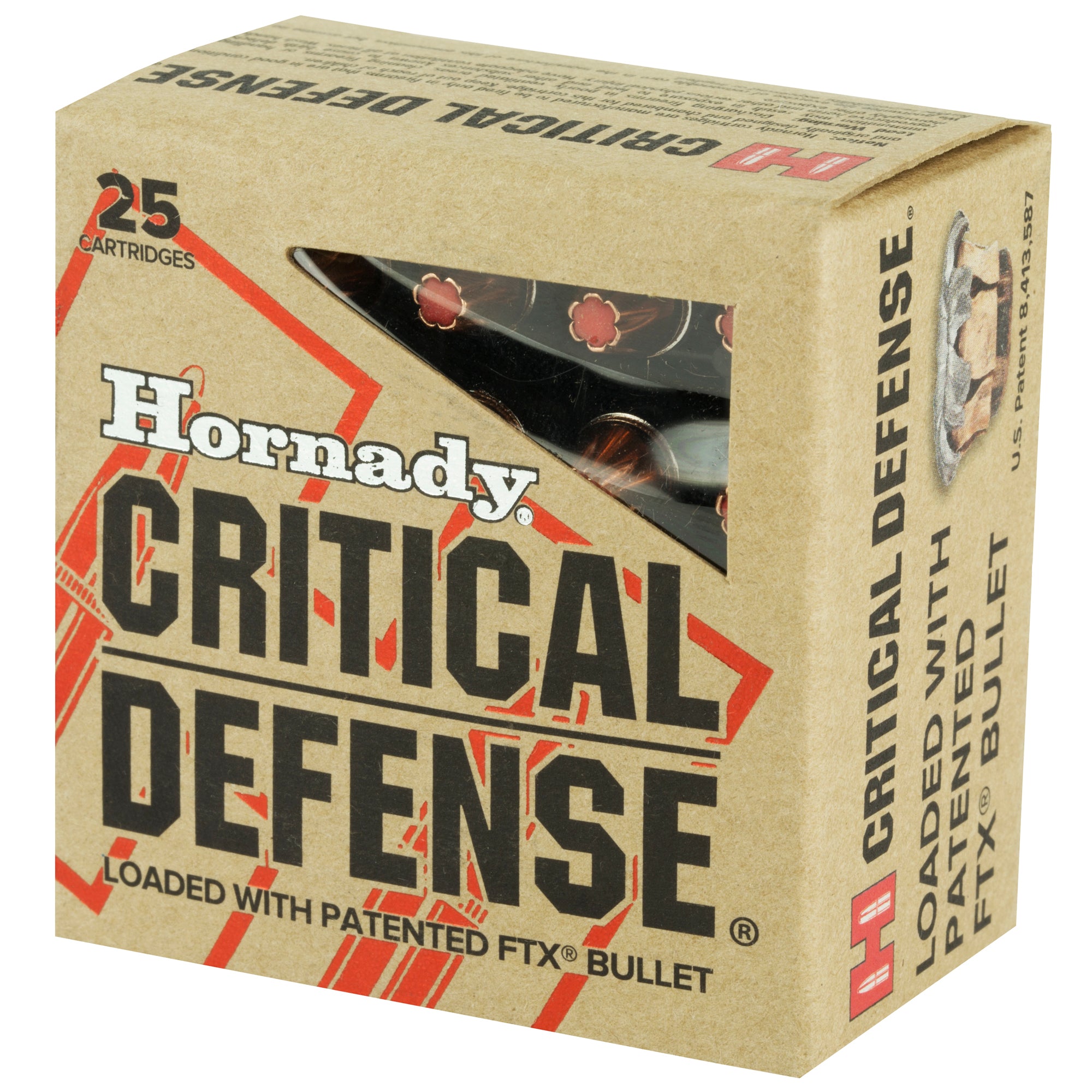 Hornady Critical Defense .32 H&R 80 Grain FlexTip Ammunition - 25 Rounds