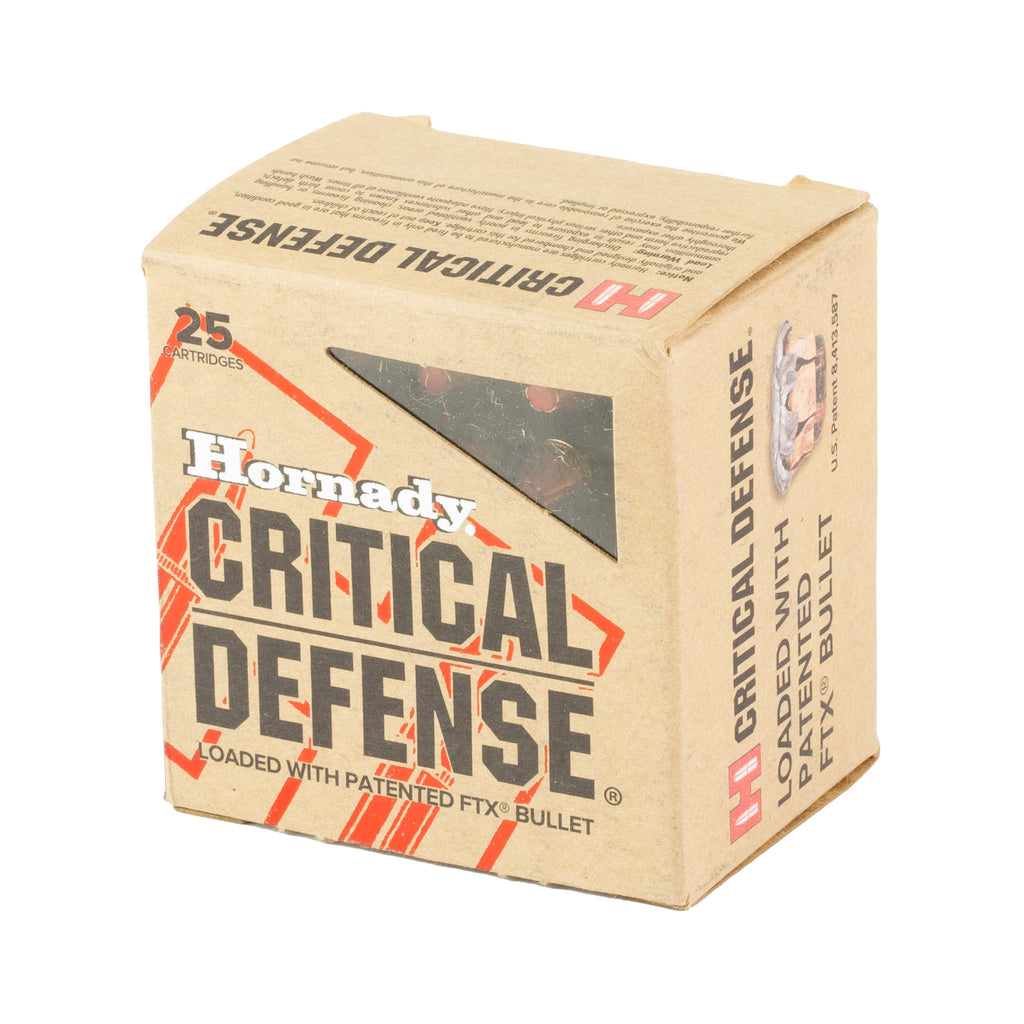 Hornady Critical Defense FlexTip .327 Federal Magnum 80-Grain Ammunition - 25 Rounds per Box