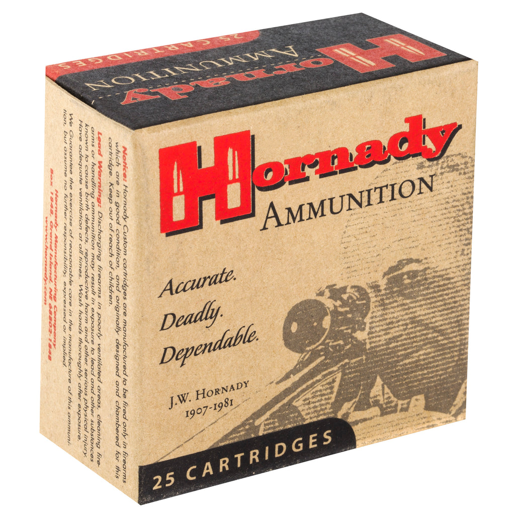 Hornady Custom 32 ACP 60 Grain XTP Pistol Ammo - 25 Rounds Per Box