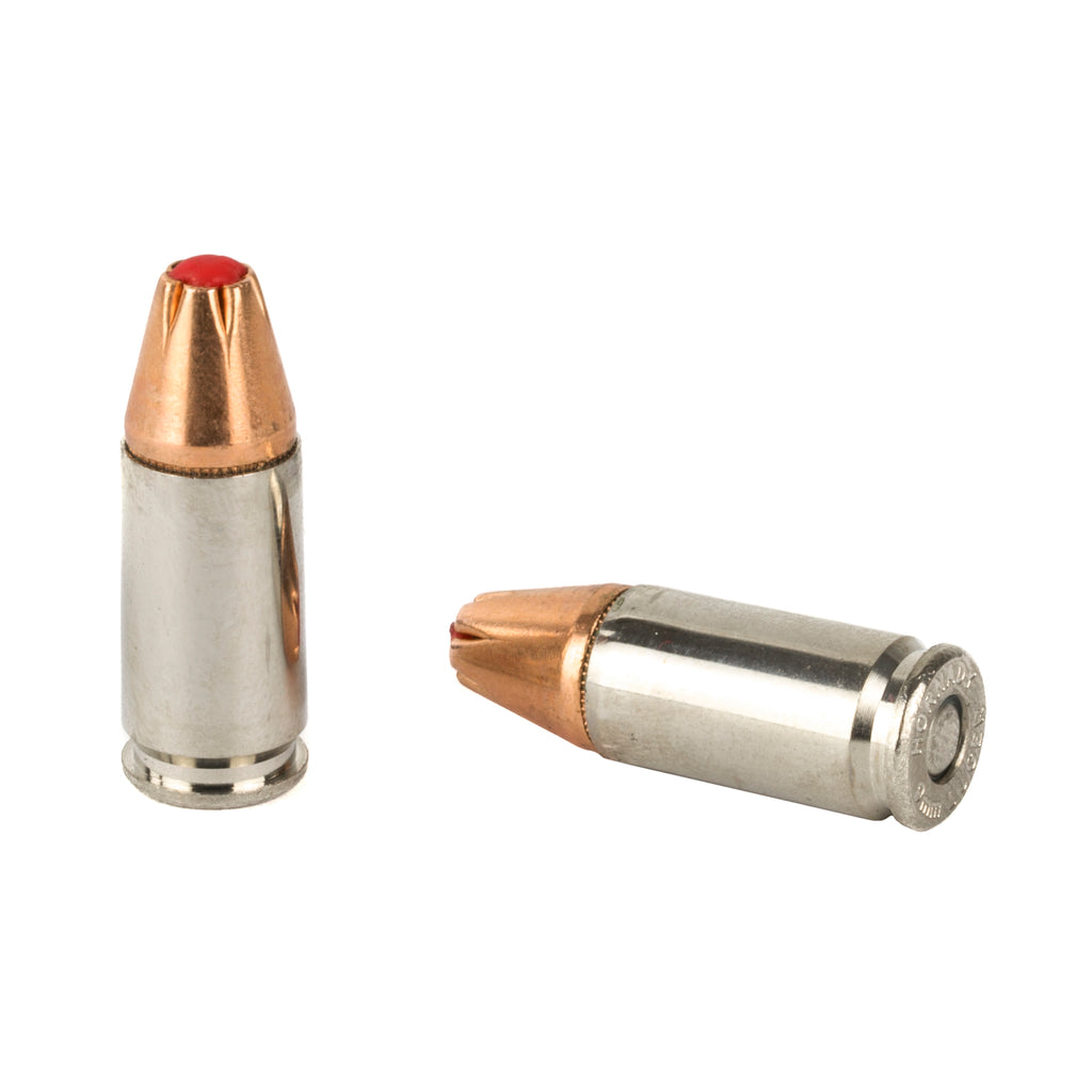 Hornady Critical Duty 9mm 135 Grain FlexLock Duty Ammunition - 25 Rounds per Box