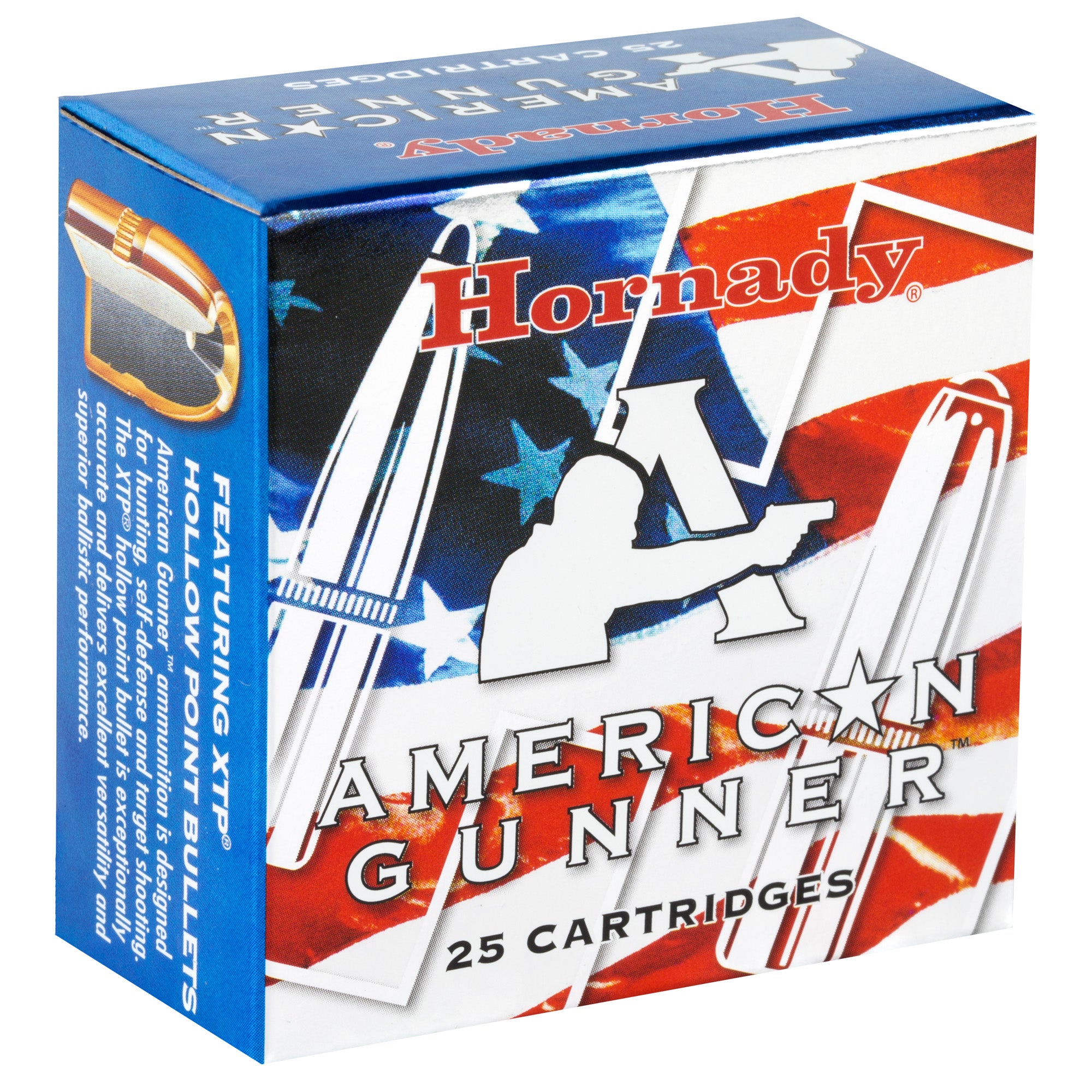 Hornady American Gunner 9mm 115 Grain XTP Ammunition - 25 Rounds per Box