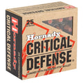 Hornady Critical Defense 9mm 115-Grain FlexTip Personal Protection Ammunition - 25 Rounds per Box