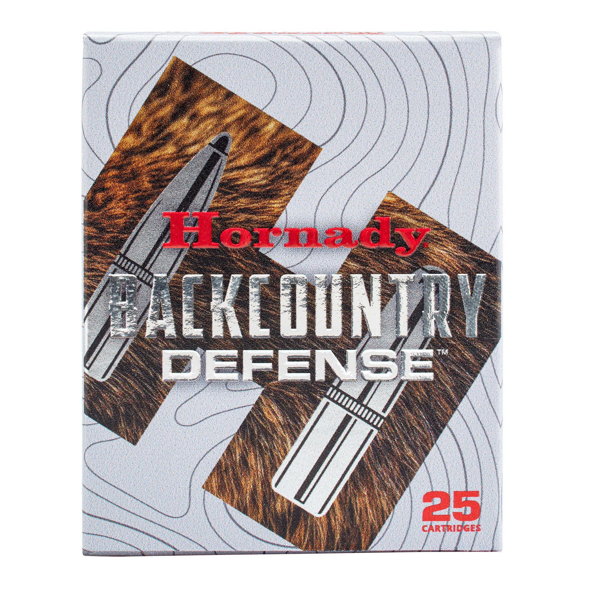 Hornady Backcountry Defense 9mm +P 138-Grain Dangerous Game Handgun Ammunition, 25 Rounds
