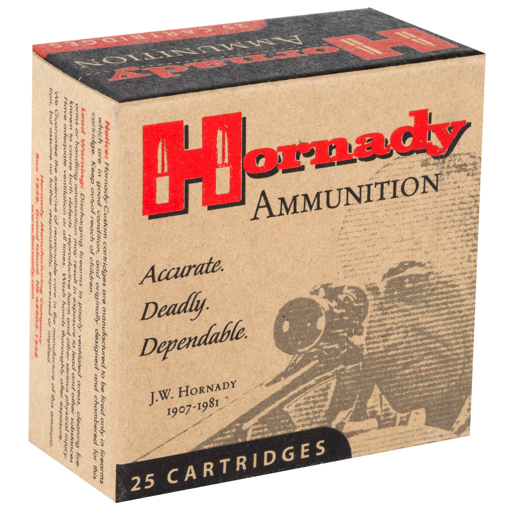 Hornady Custom 9mm 147 Grain XTP Pistol Ammunition - 25 Rounds per Box