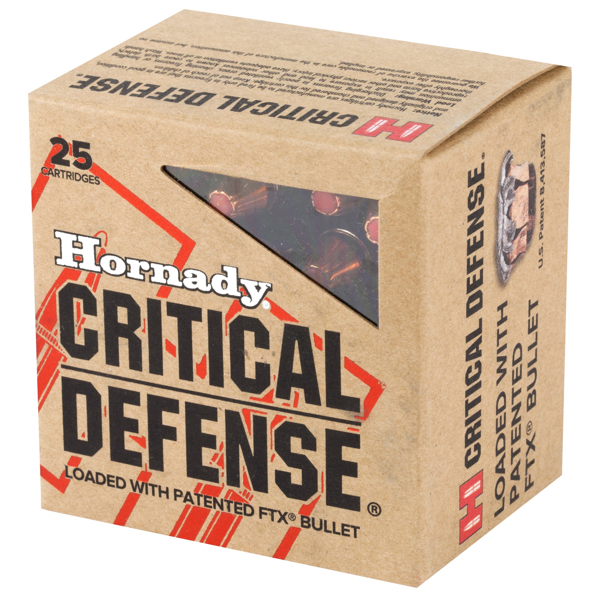 Hornady Critical Defense .38 Special +P 110 Grain FlexTip Ammunition - Reliable Self-Defense Choice