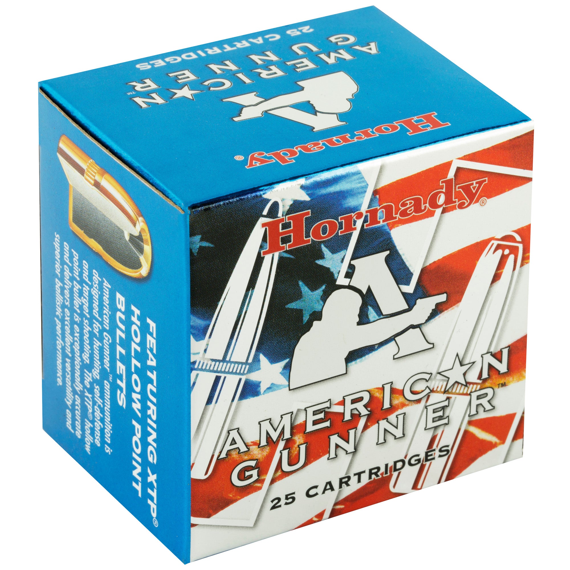 Hornady American Gunner 38 Special 125-Grain XTP Ammunition - Pack of 25 Rounds