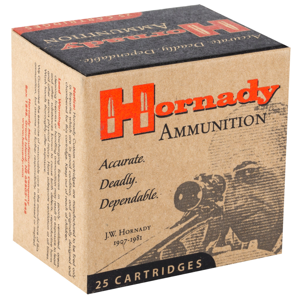 Hornady Custom 357 Magnum 158-Grain XTP Pistol Ammunition - 25 Rounds