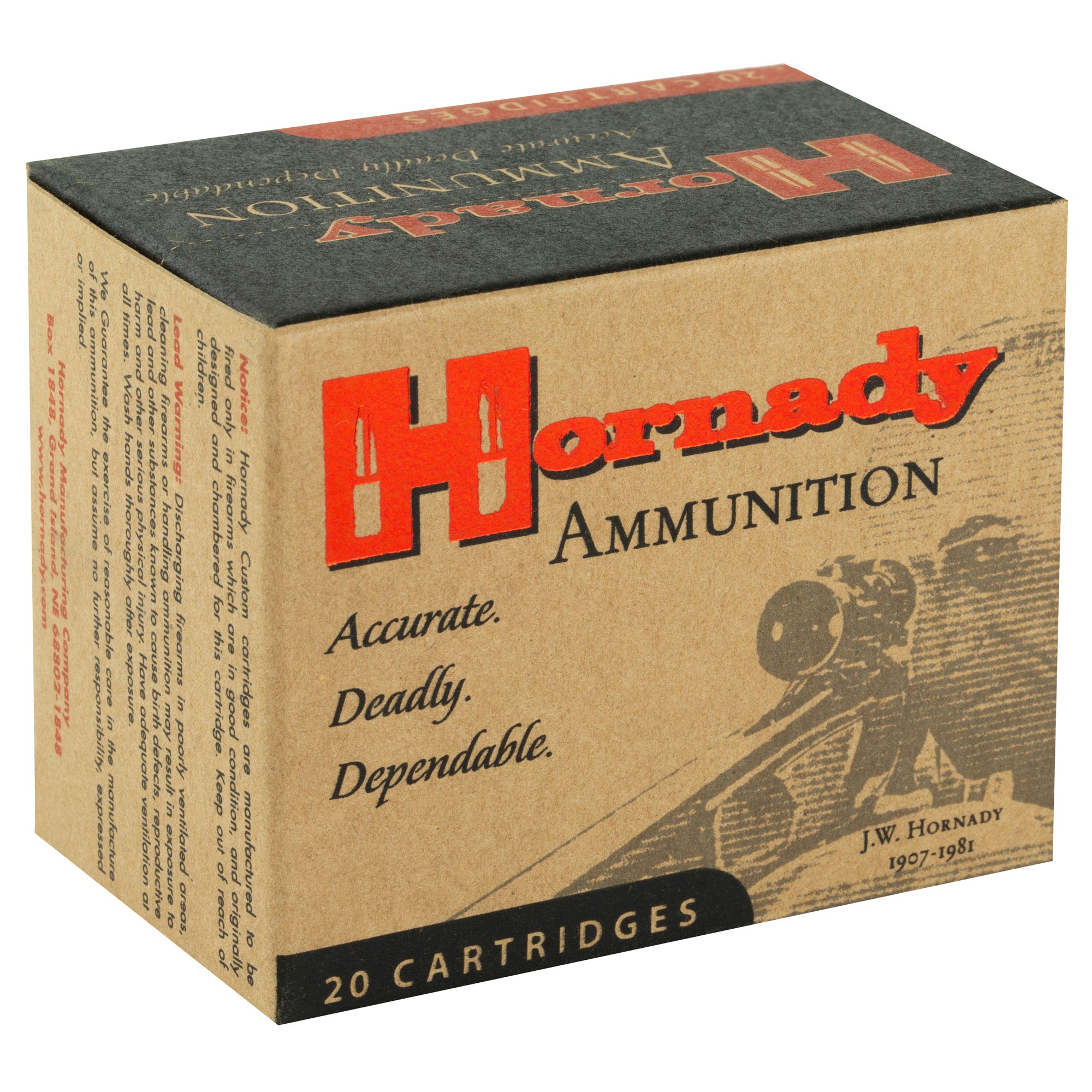 Hornady Custom 44 Magnum 300-Grain XTP Pistol Ammunition - 20 Rounds