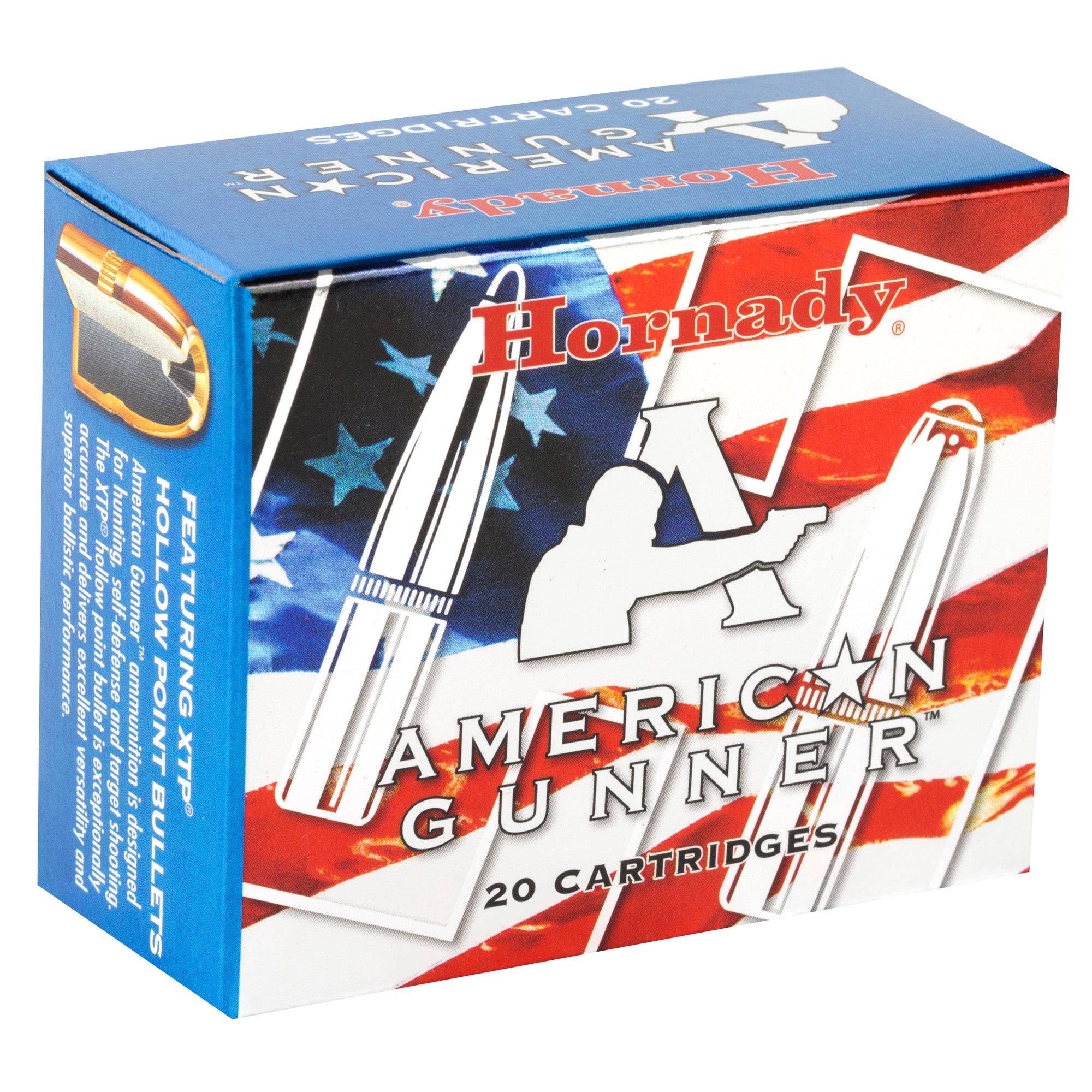 Hornady American Gunner .45 ACP 185-Grain XTP Ammunition - 20 Rounds