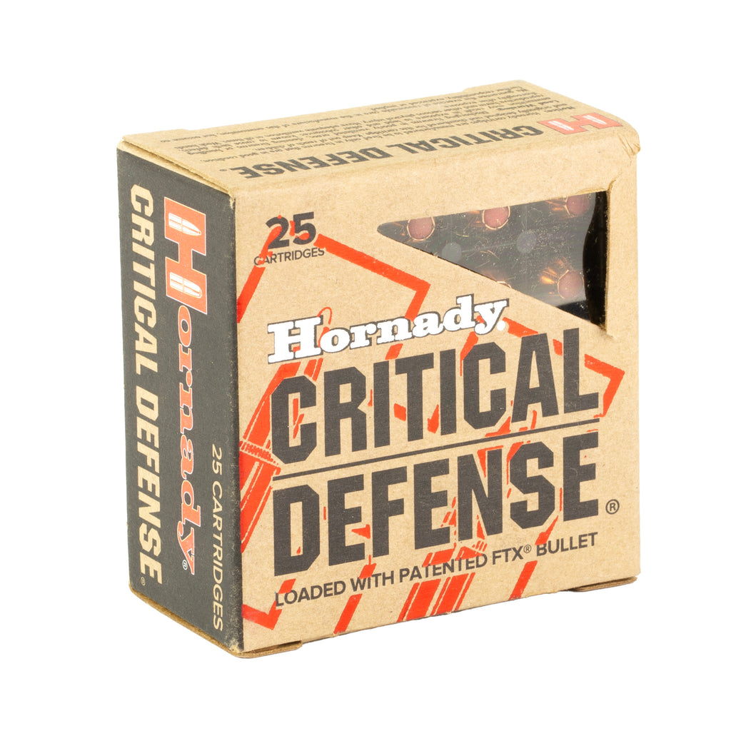Hornady Critical Defense 9mm Makarov 95-Grain FlexTip Ammunition - Box of 25