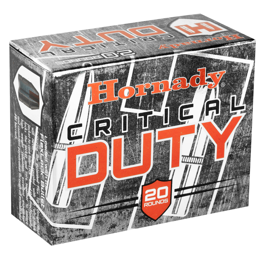 Hornady Critical Duty 10mm 175-Grain FlexLock Duty Ammunition - 20 Rounds Per Box