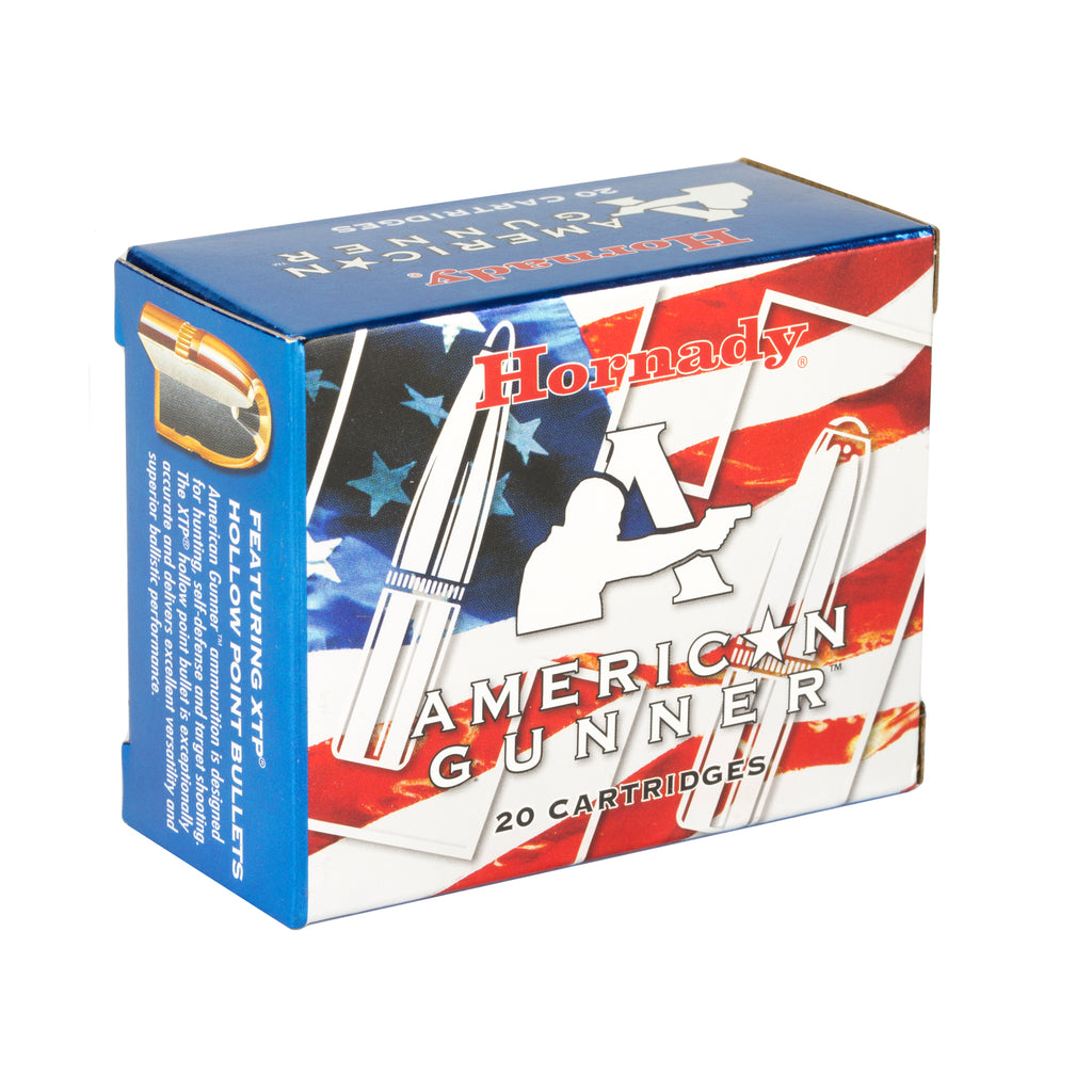 Hornady American Gunner 40 S&W 180-Grain XTP Ammunition, 20 Rounds per Box