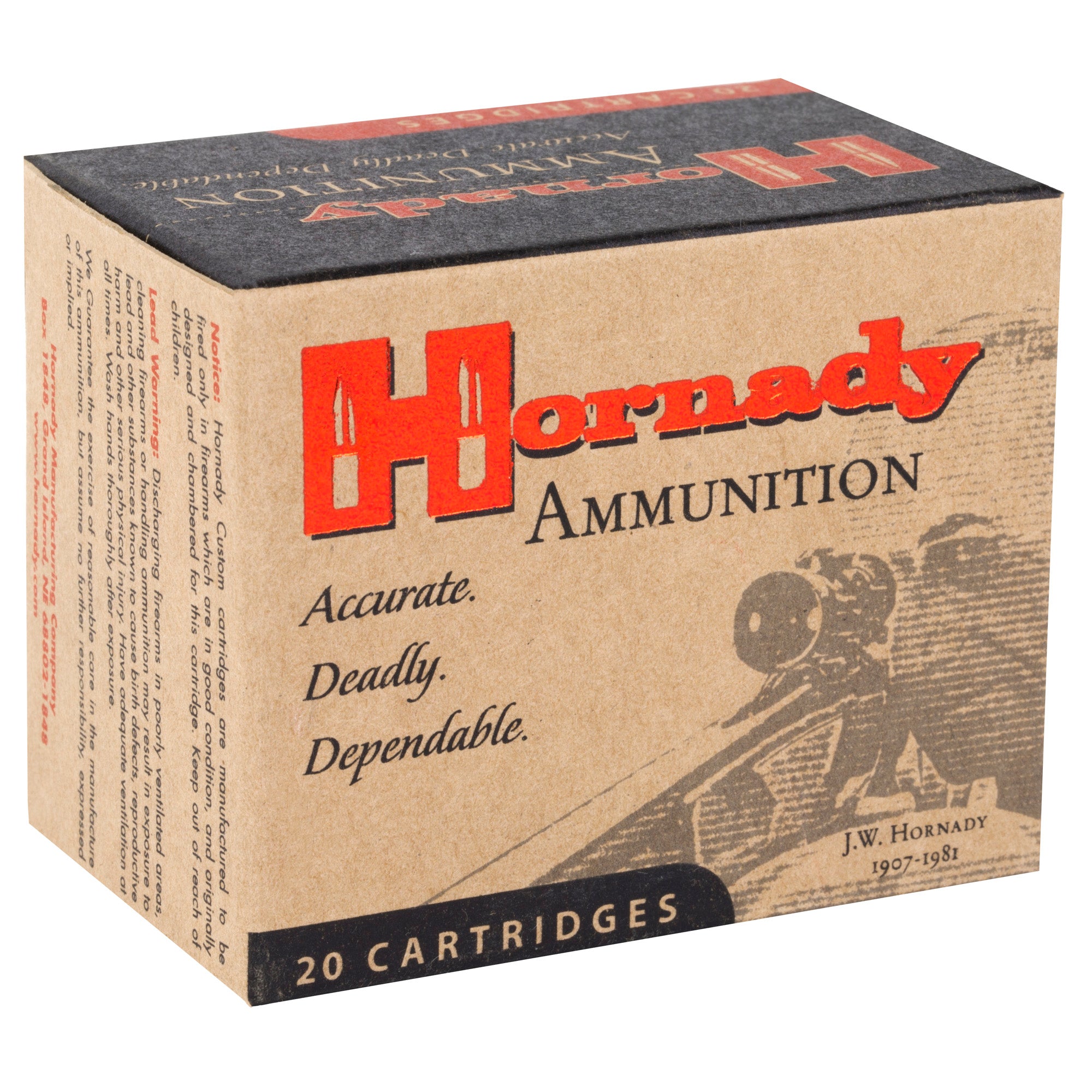 Hornady Custom 50 Action Express 300-Grain XTP Pistol Ammunition - 20 Rounds