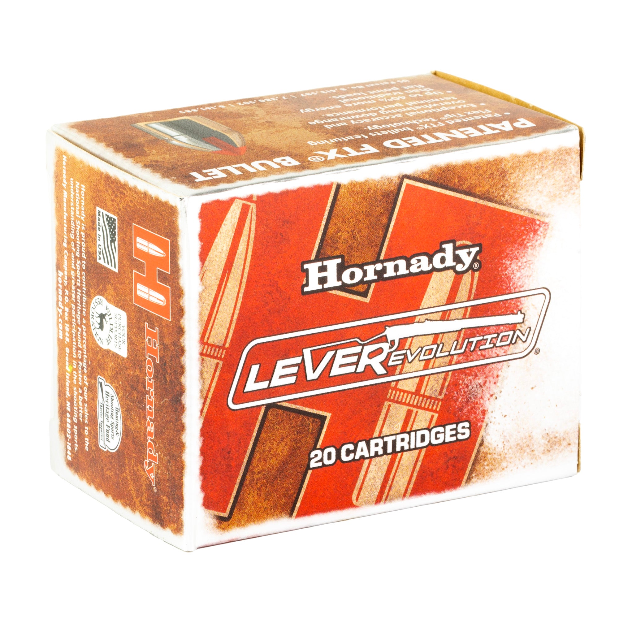 Hornady LeverEvolution 44 Magnum 225-Grain FlexTip Ammo (20 rounds per box)