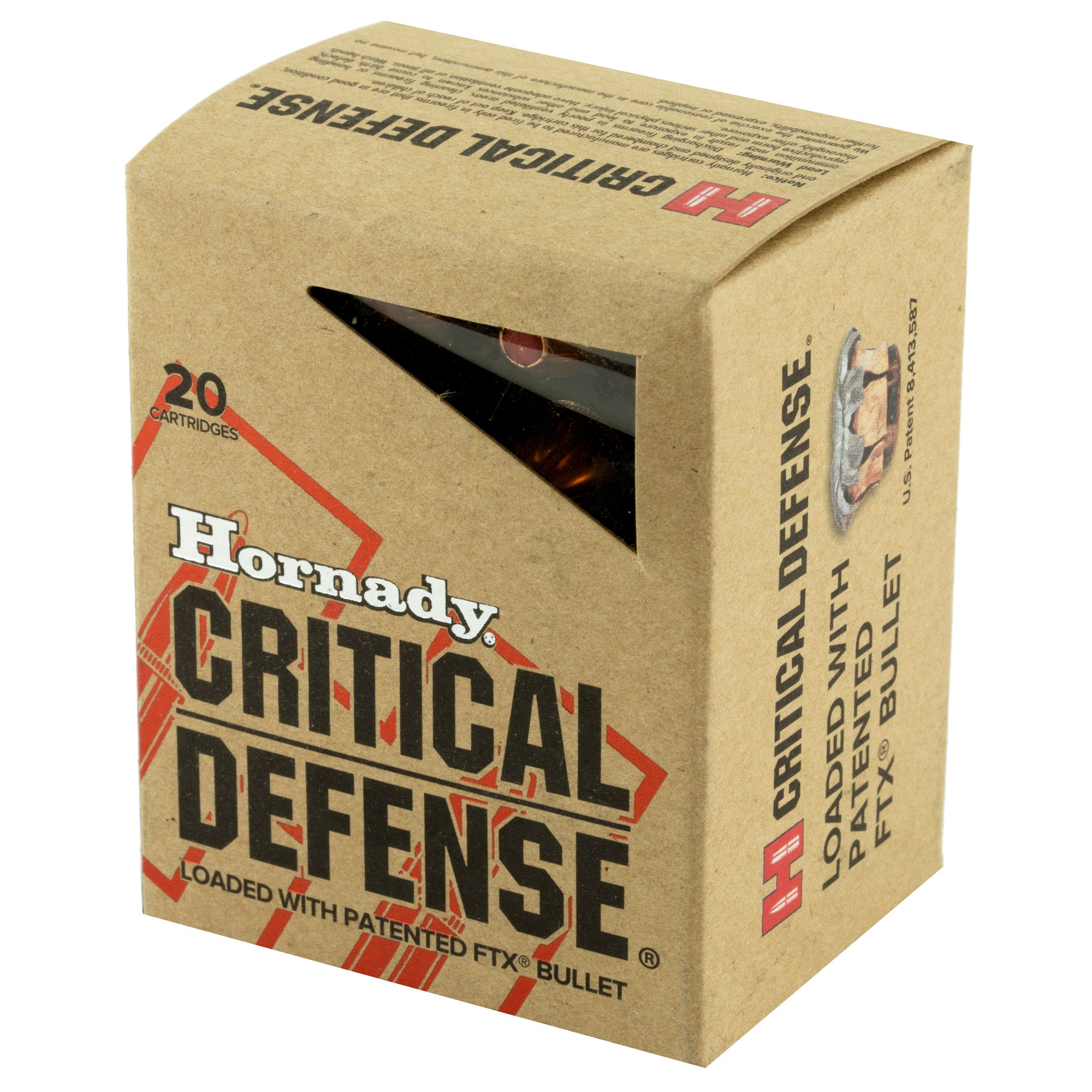Hornady Critical Defense .45 Colt 185 Grain FlexTip Pistol Ammunition (20 Rounds per Box)