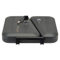 Hornady HRNDY Security Dual-Lid Lock Box with Keyed Locks and Carry Handle