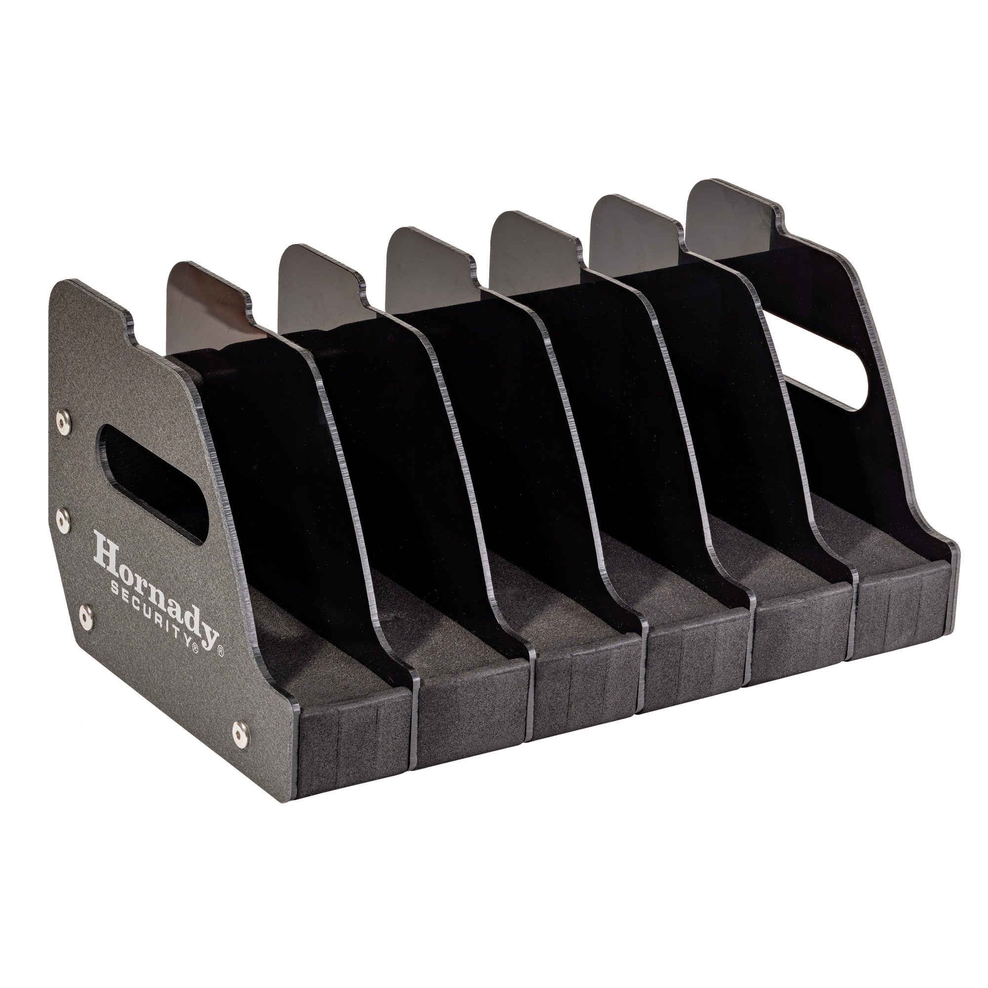 Hornady 6 Gun Pistol Rack HRNDY Security Series for Safe Organization