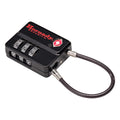 Hornady Flex Micro TSA Lock Model 96023 – Durable Black Micro Security Lock for Luggage