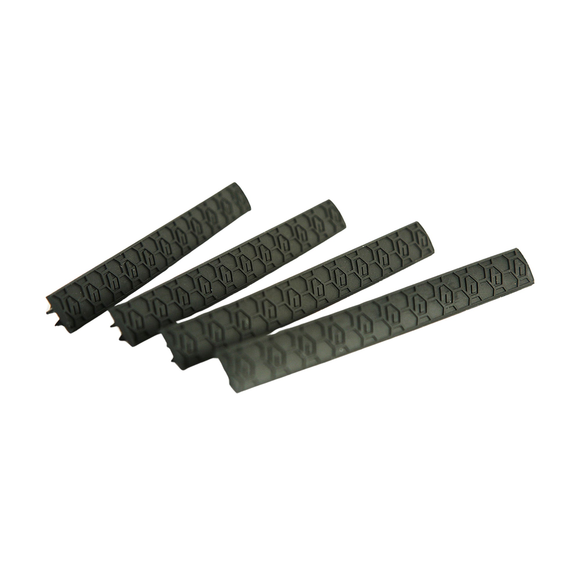 HEXMAG WedgeLok M-LOK Low Profile Rail Covers - Black, Pack of 4